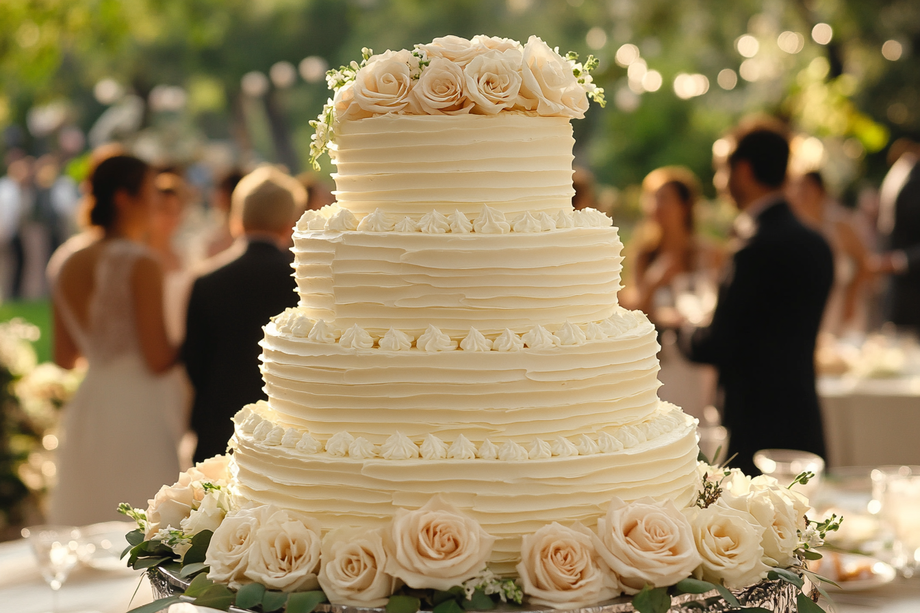 Wedding cake | Source: Midjourney