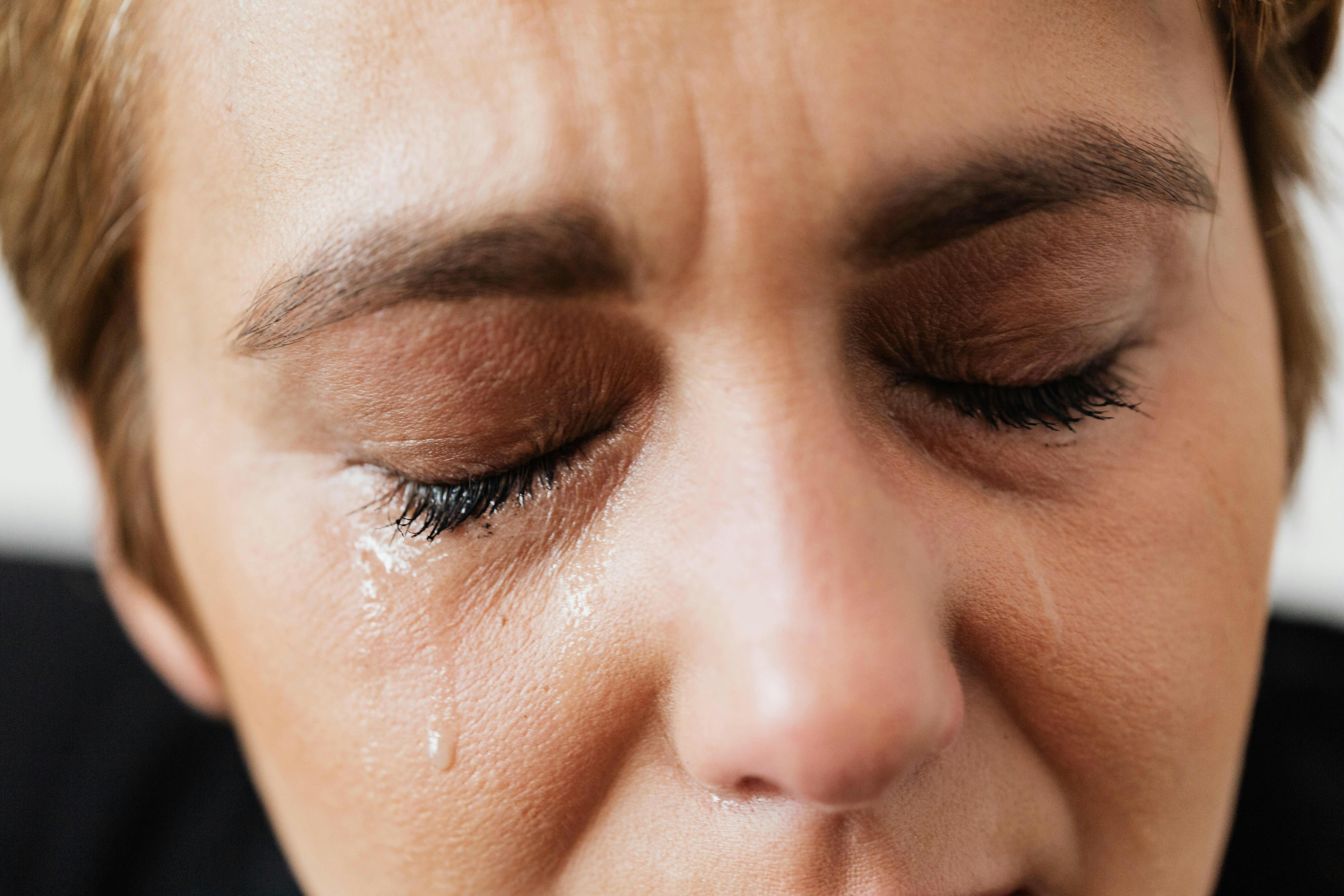 Close-up of a crying woman | Source: Pexels