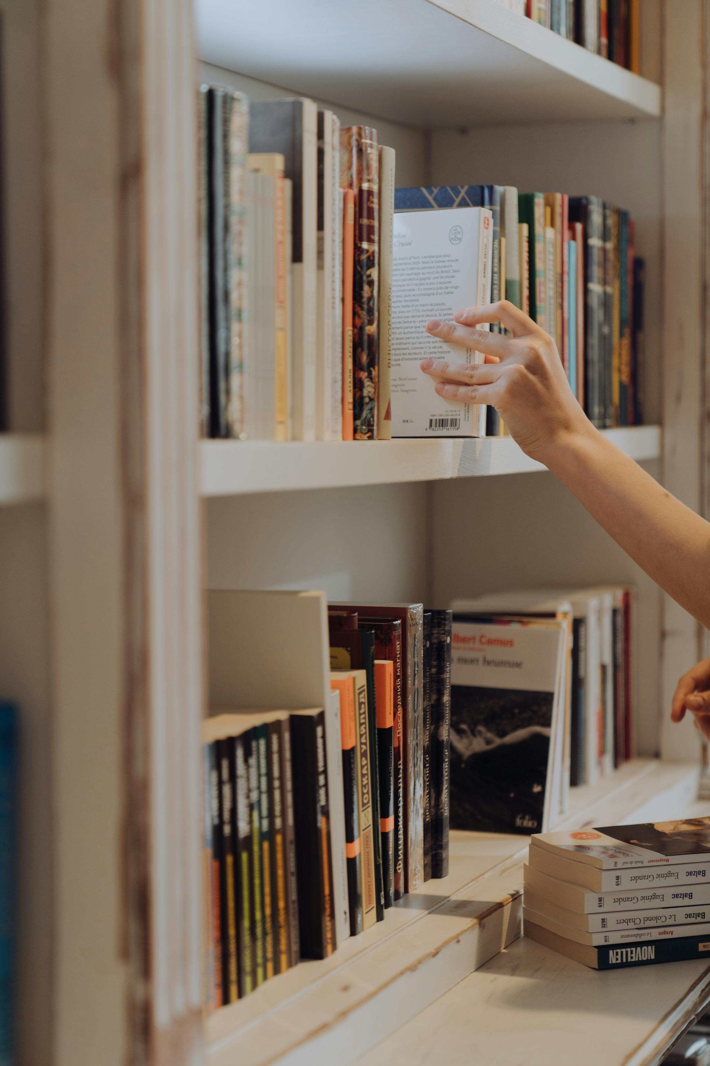 A woman working at a library | Source: Pexels