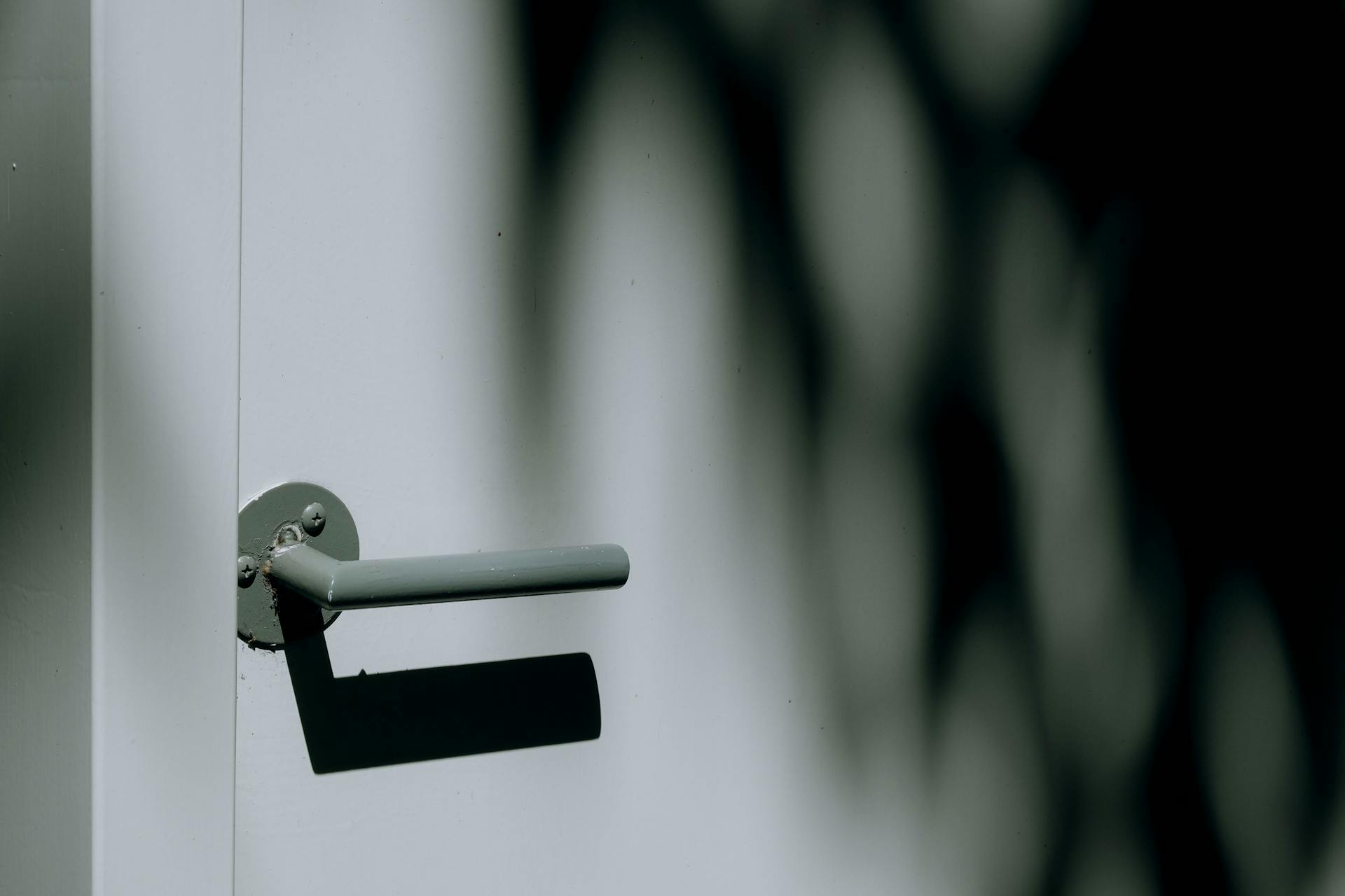 Closed bedroom door | Source: Pexels