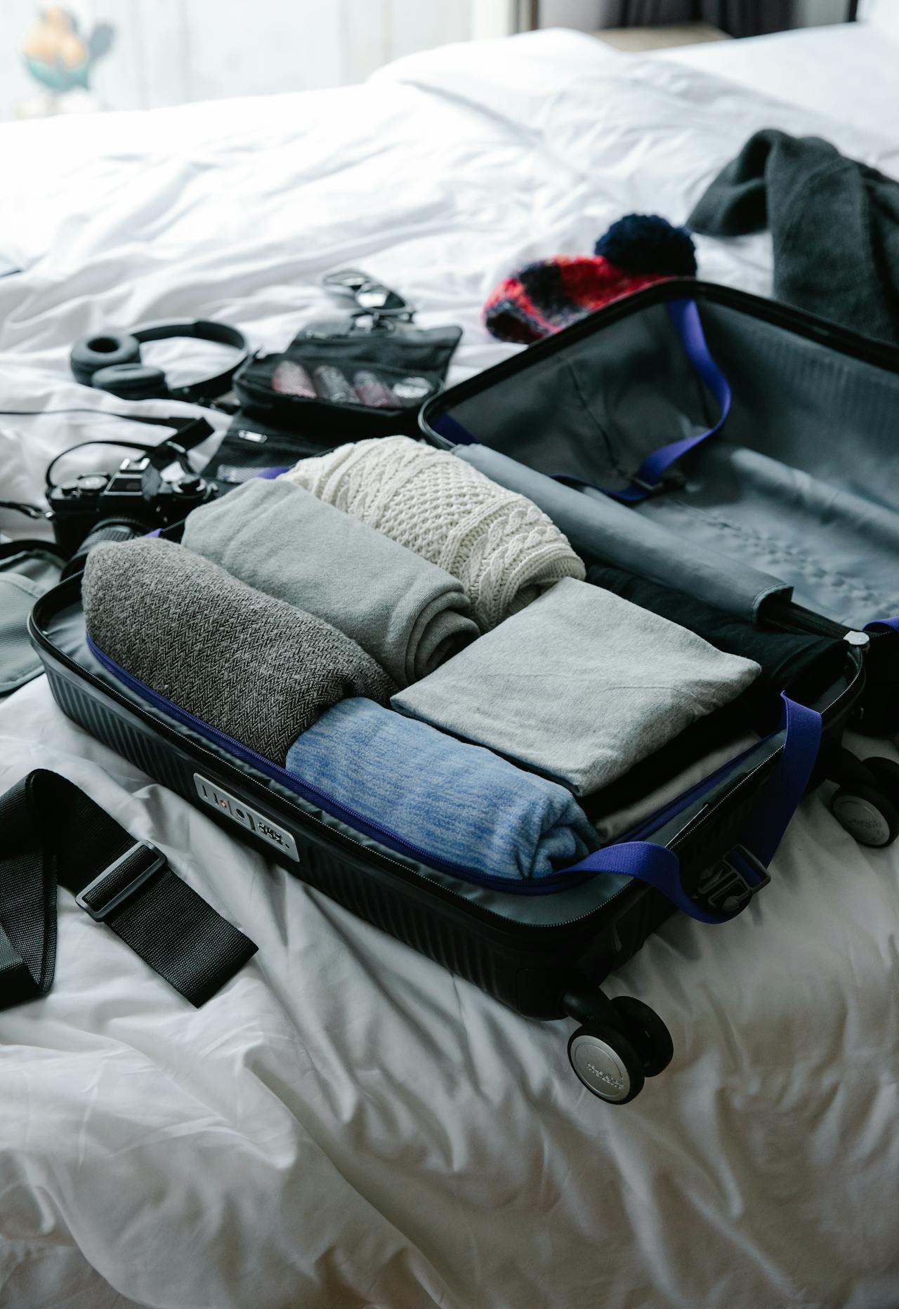 Clothes in a suitcase | Source: Pexels