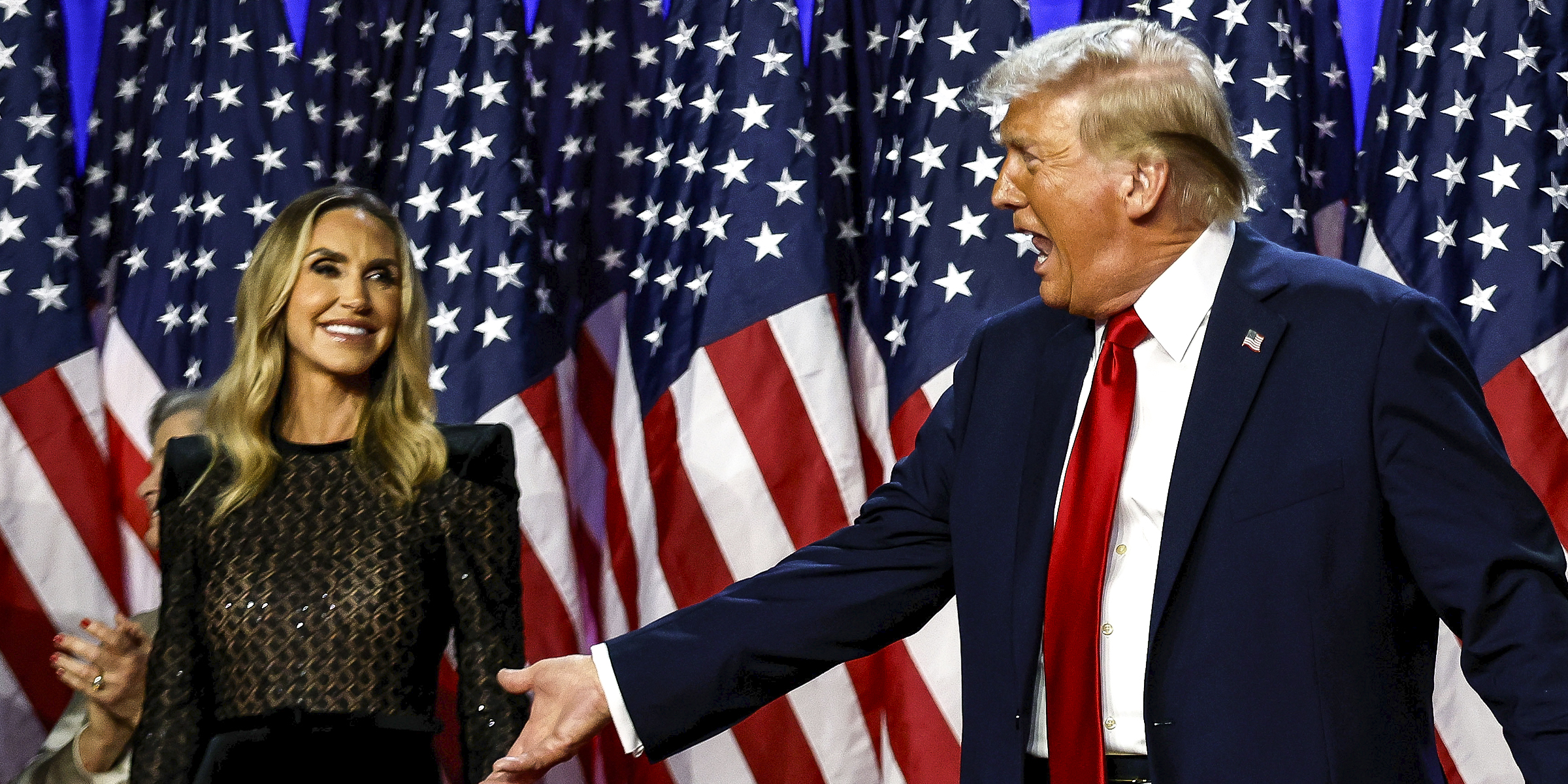 Lara Trump and Donald Trump | Source: Getty Images