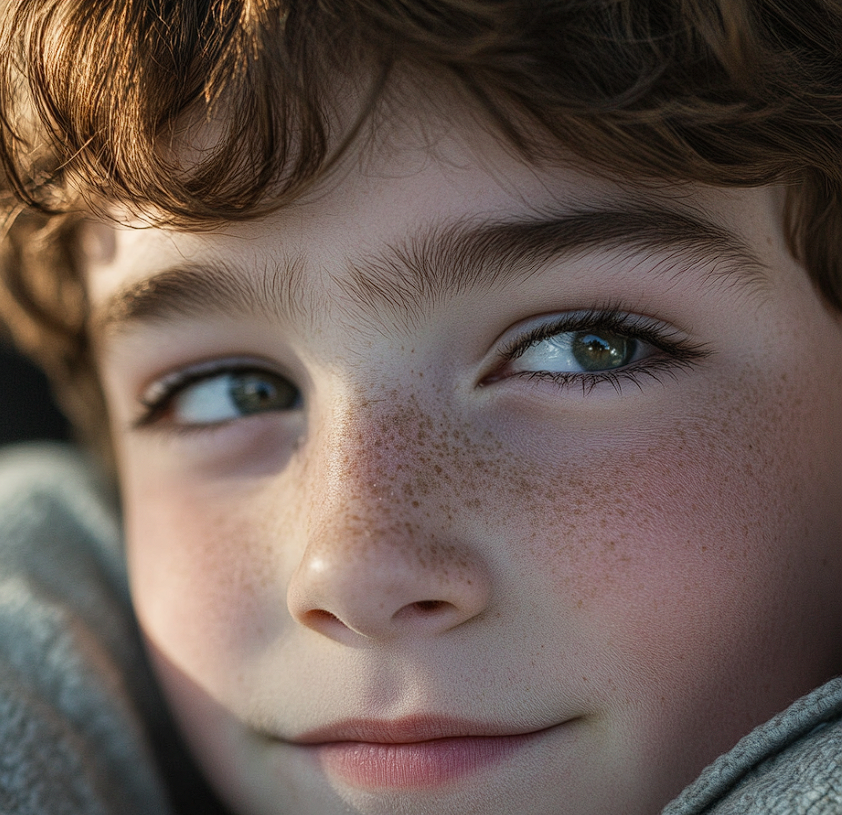 A smiling teen boy | Source: Midjourney