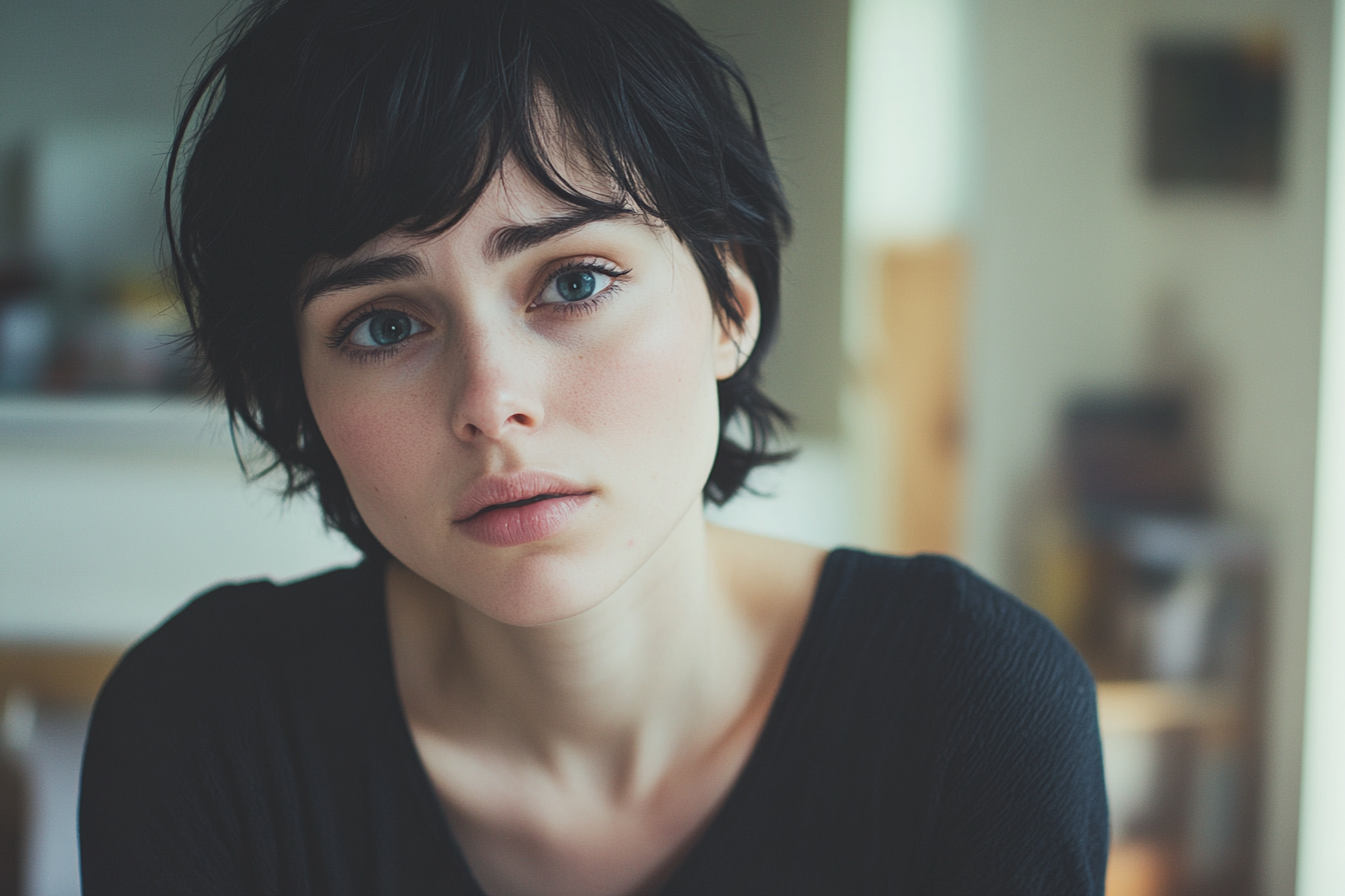 A sad woman | Source: Midjourney