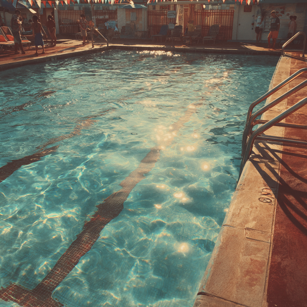 A community pool | Source: Midjourney
