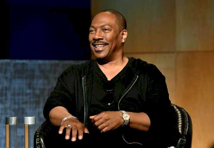 Eddie Murphy speaks onstage during the LA Tastemaker event for Comedians in Cars at The Paley Center for Media on July 17, 2019, in Beverly Hills City. | Photo by Emma McIntyre/Getty Images for Netflix