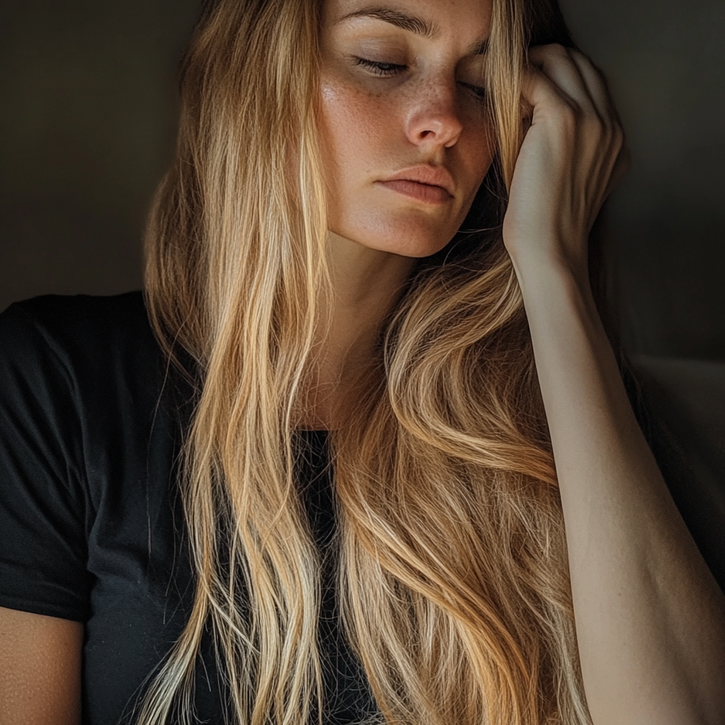 An upset woman | Source: Midjourney