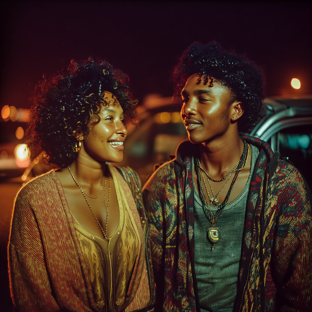 A woman and a boy bonding | Source: Midjourney