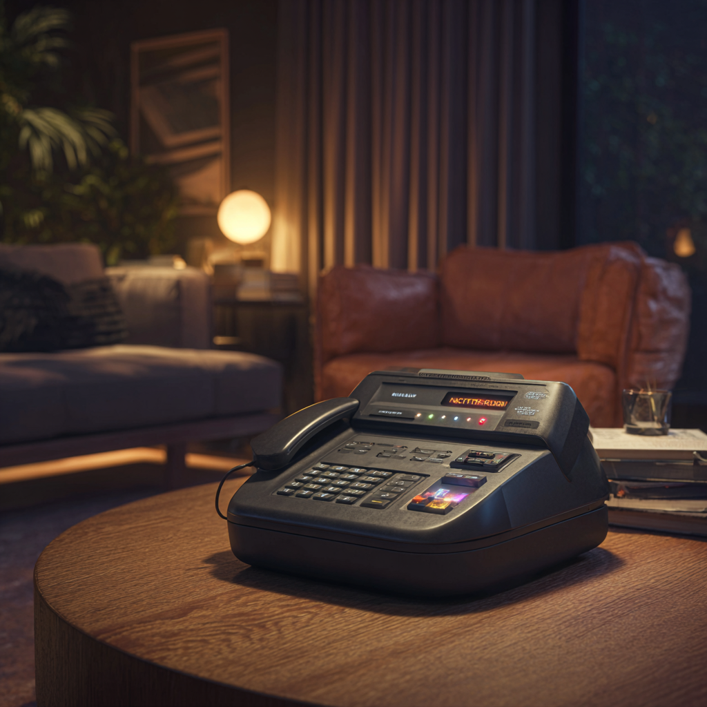 A digital answering machine | Source: Midjourney