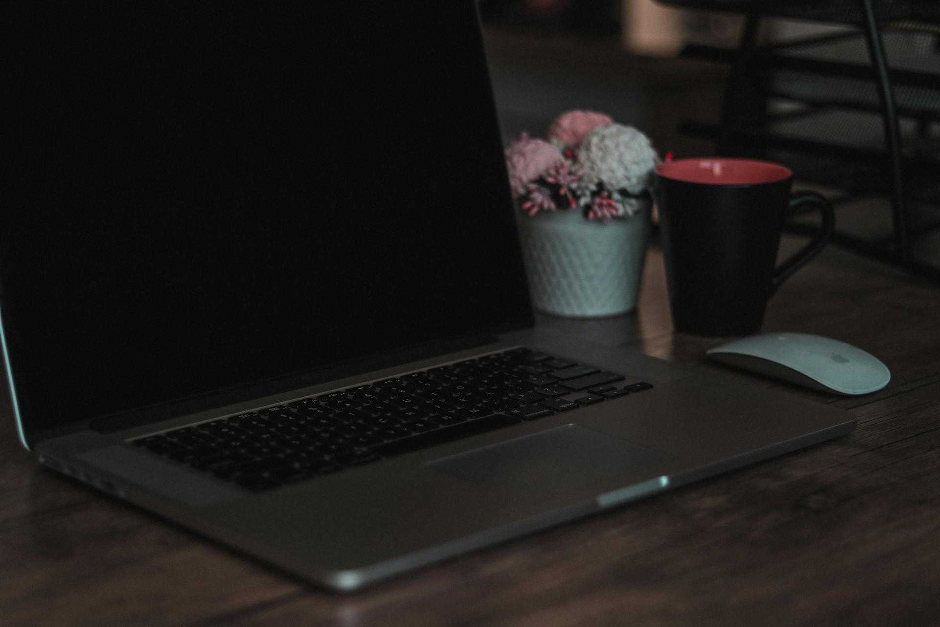 A laptop on a table | Source: Pexels