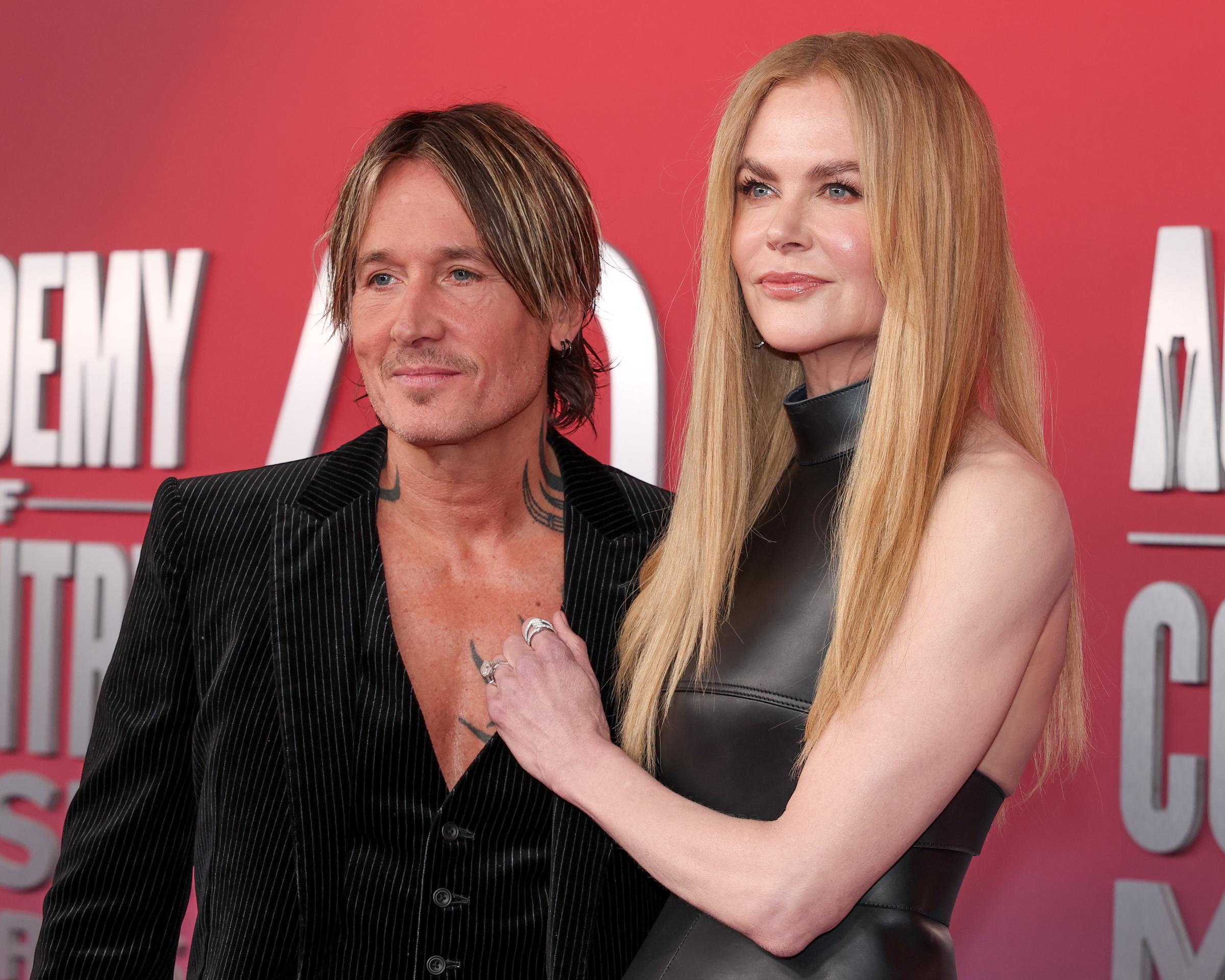Keith Urban and Nicole Kidman at the 60th Academy Of Country Music Awards on May 08, 2025 in Frisco, Texas | Source: Getty Images
