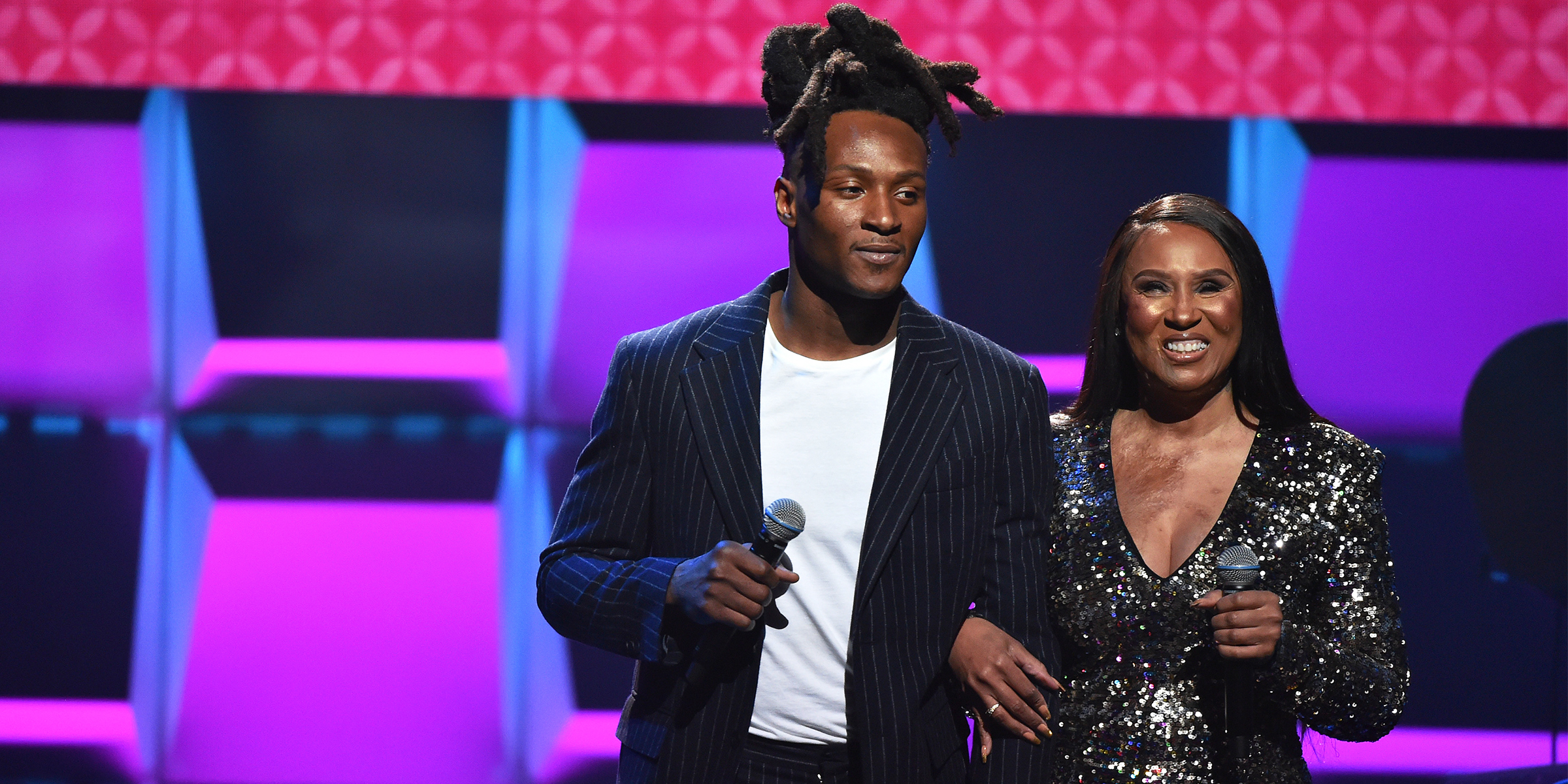 DeAndre Hopkins and Sabrina Greenlee | Source: Getty Images