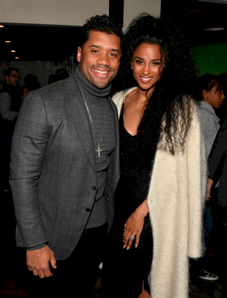Russell Wilson and Ciara at the Bose Frames Audio Sunglasses Launch on February 1, 2019 in Atlanta, Georgia. | Photo by Paras Griffin/WireImage