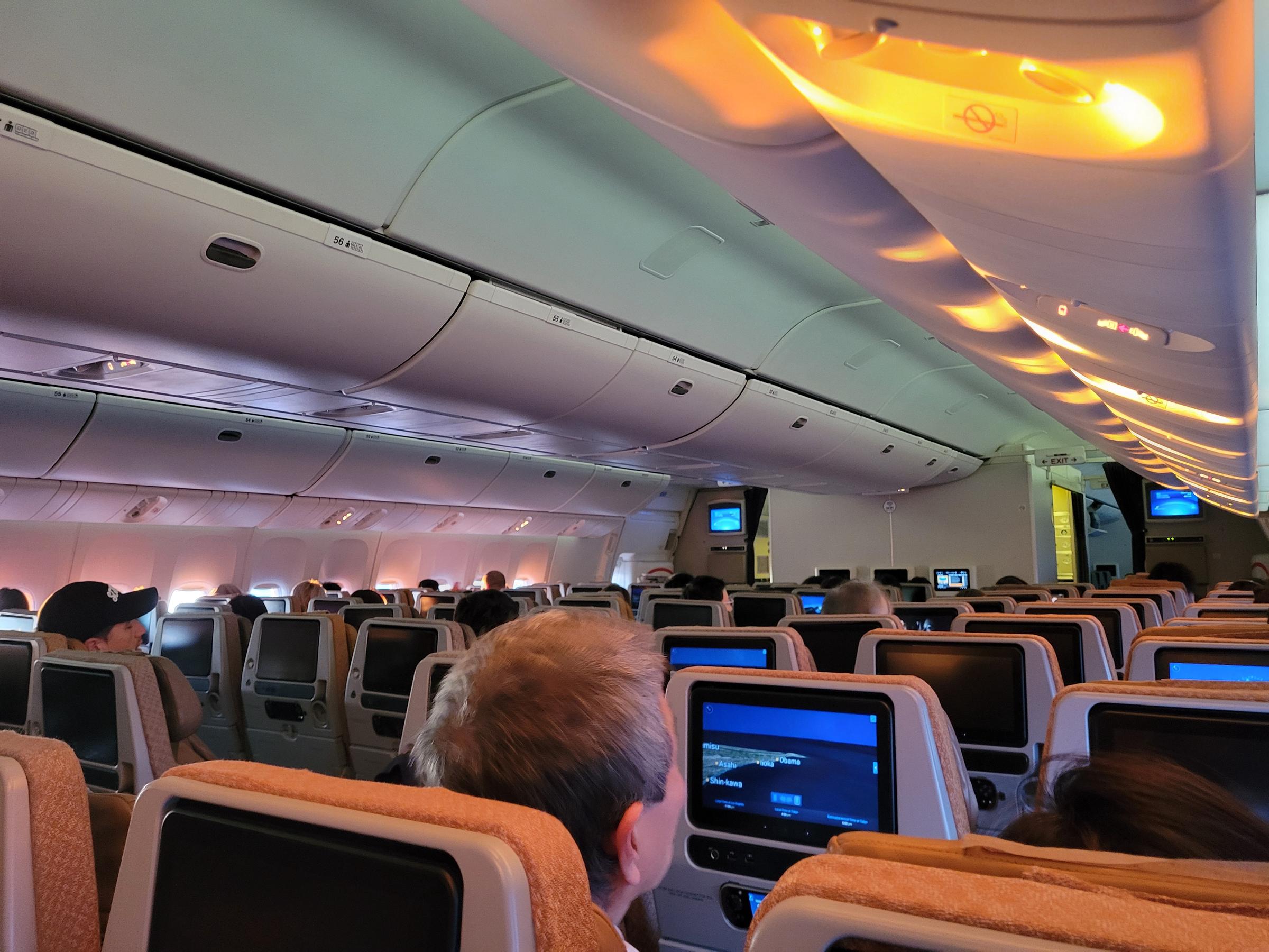 Passengers inside an aircraft | Source: Shutterstock