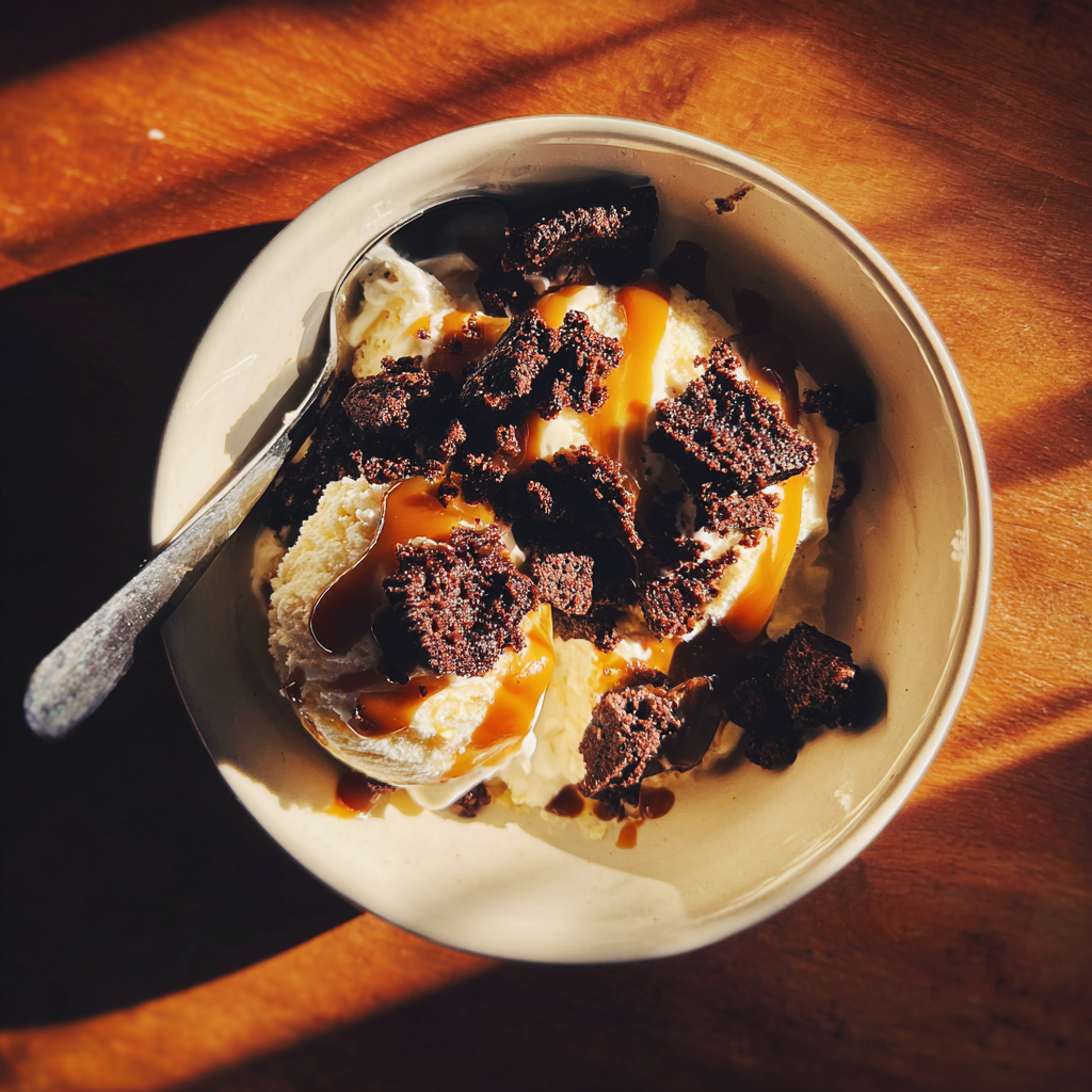 A bowl of ice cream | Source: Midjourney