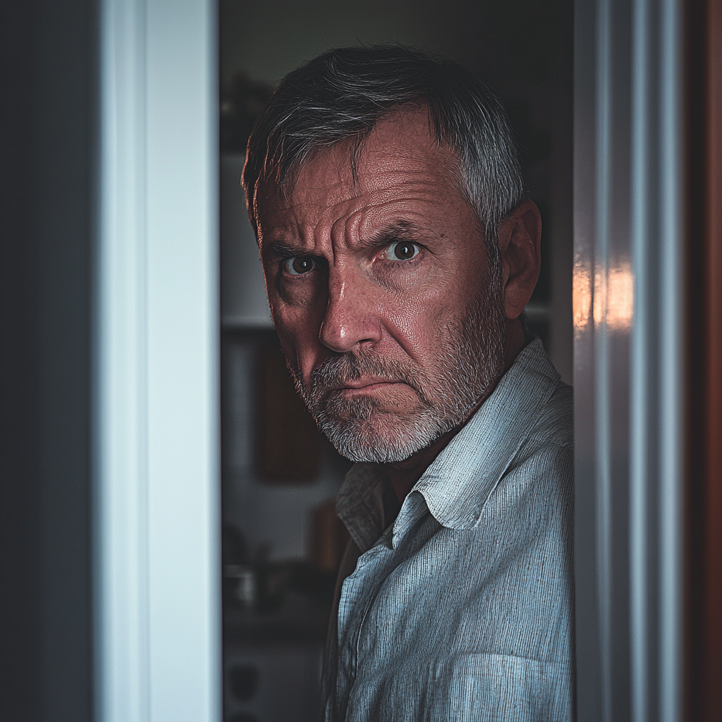 A shocked middle-aged man | Source: Midjourney