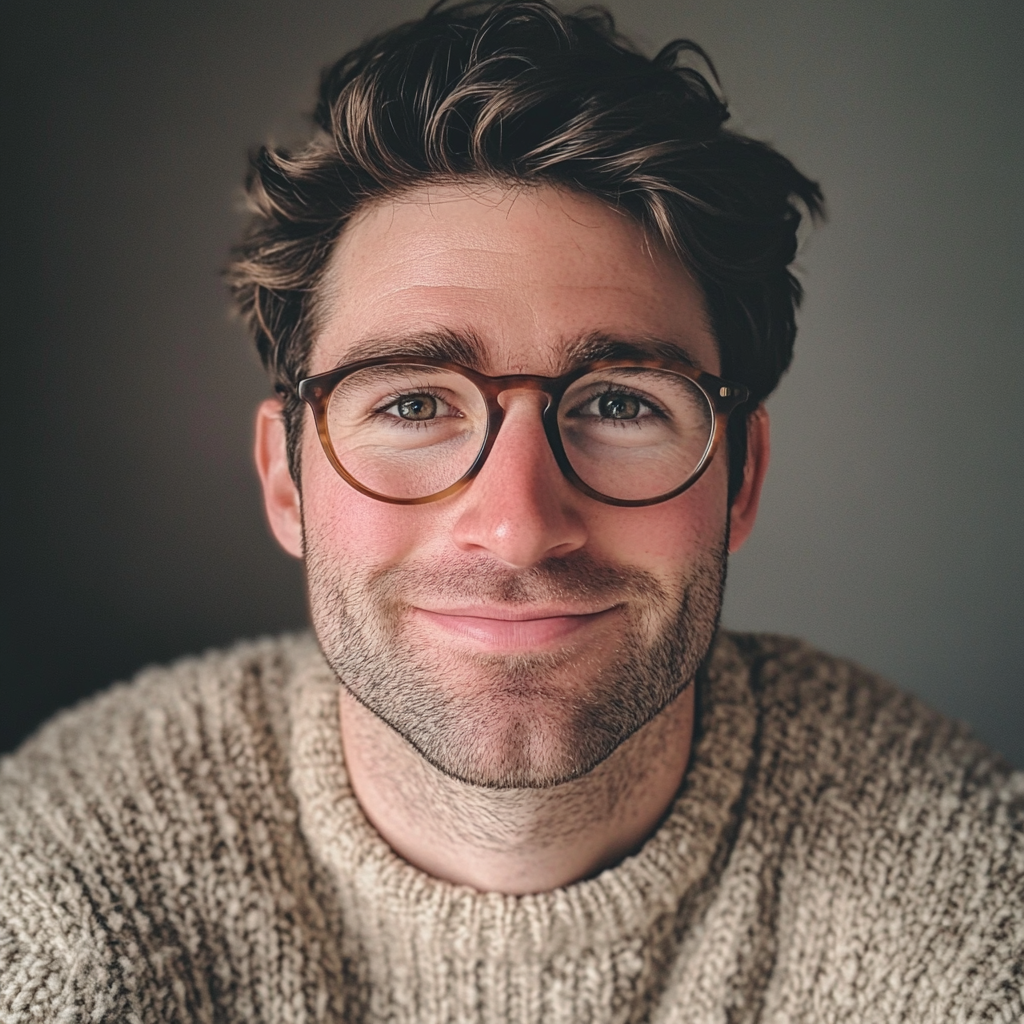 A close up of a man | Source: Midjourney