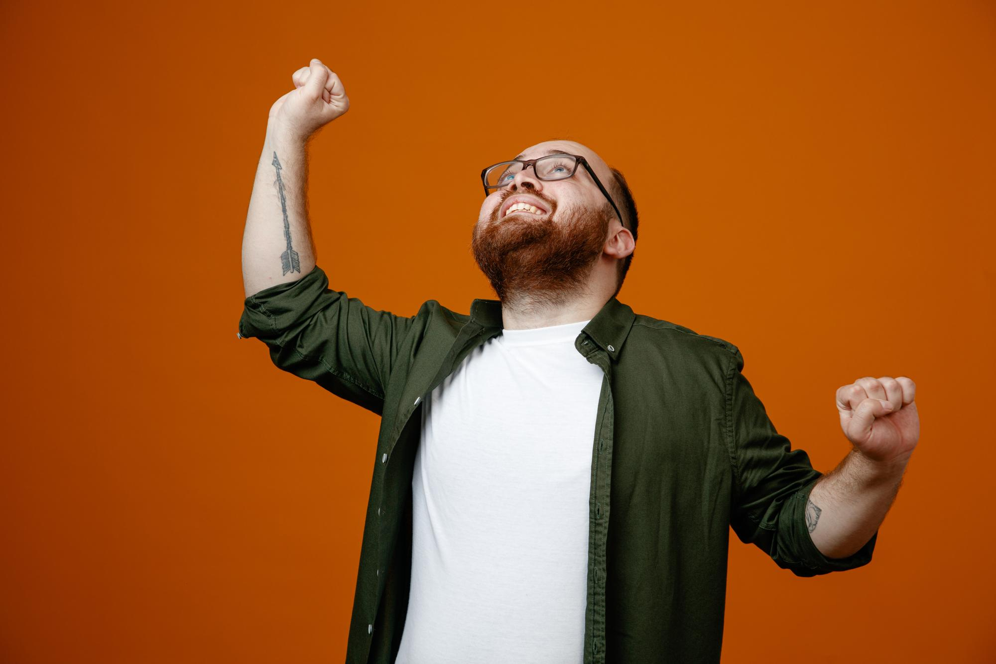 A man celebrating something | Source: Freepik