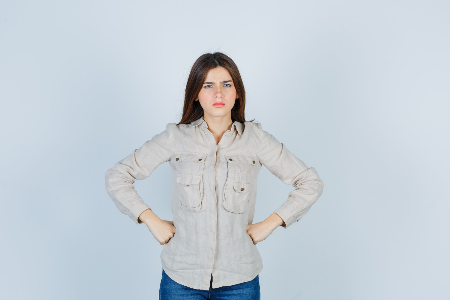 An annoyed woman | Source: Freepik