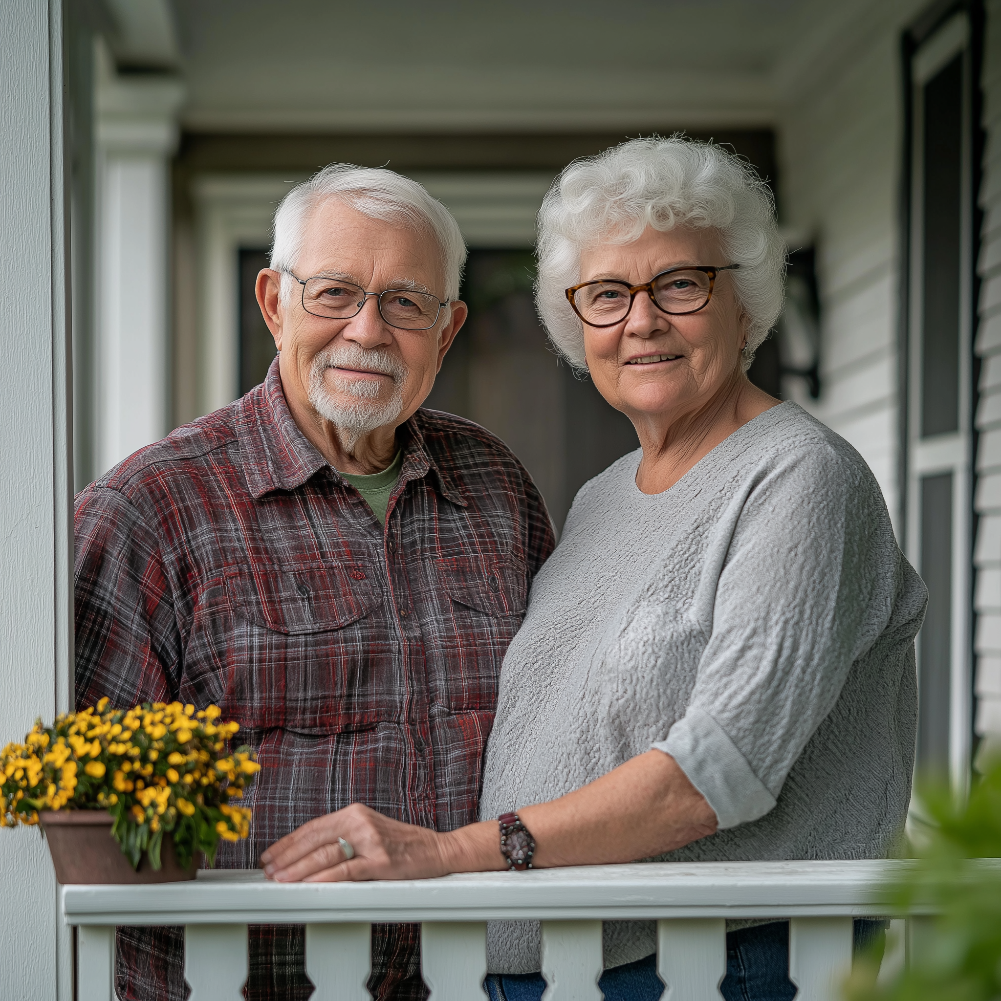 A senior couple | Source: Midjourney