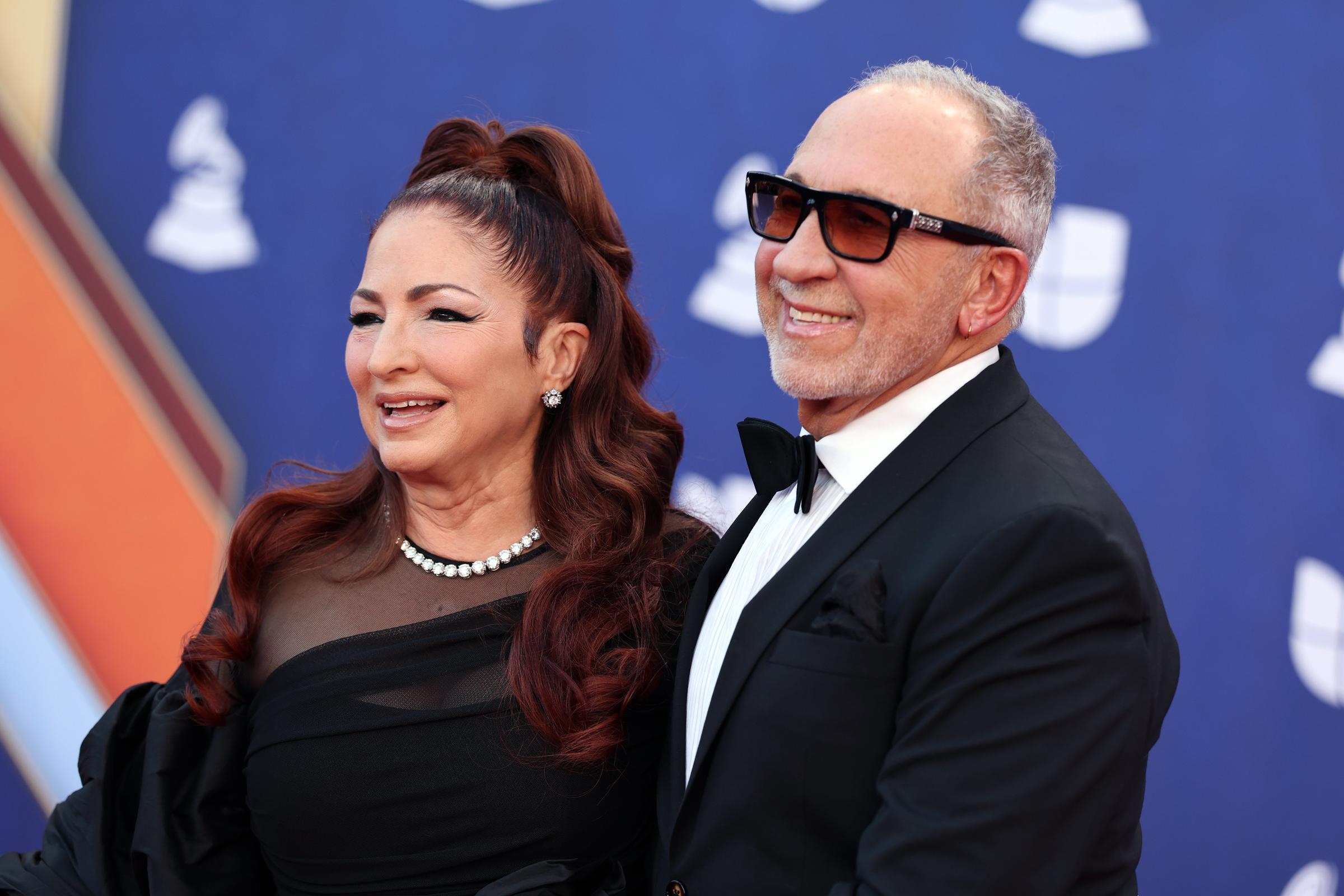Gloria Estefan and Emilio Estefan attended the 26th Annual Latin GRAMMY Awards at MGM Grand Garden Arena on November 13, 2025, in Las Vegas, Nevada. | Source: Getty Images
