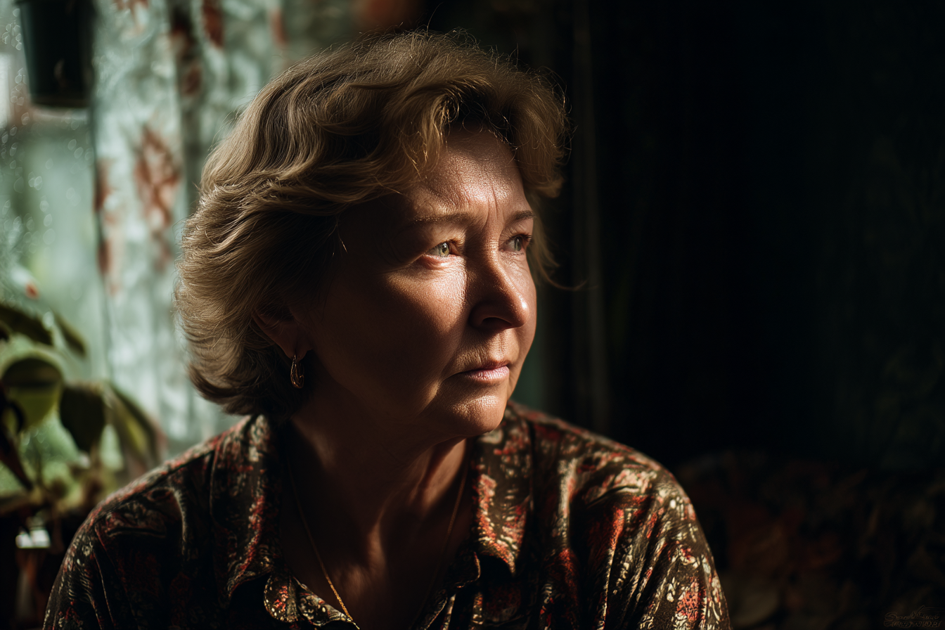 An older woman | Source: Midjourney