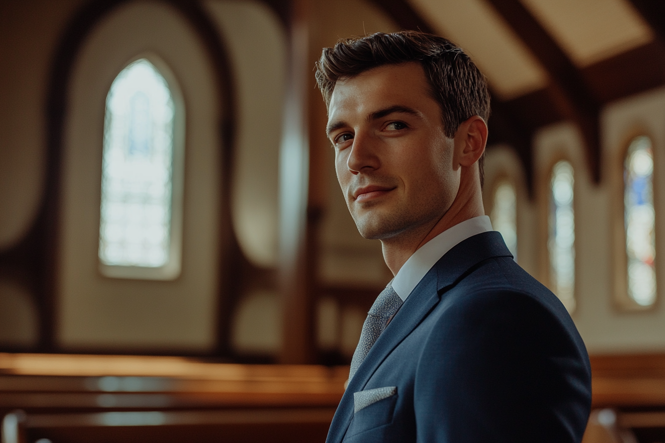 A man in a suit | Source: Midjourney