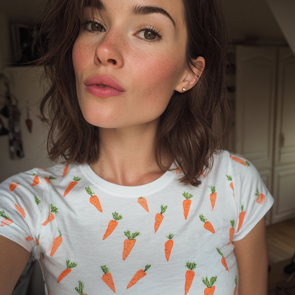 Close-up of a pouting woman | Source: Midjourney