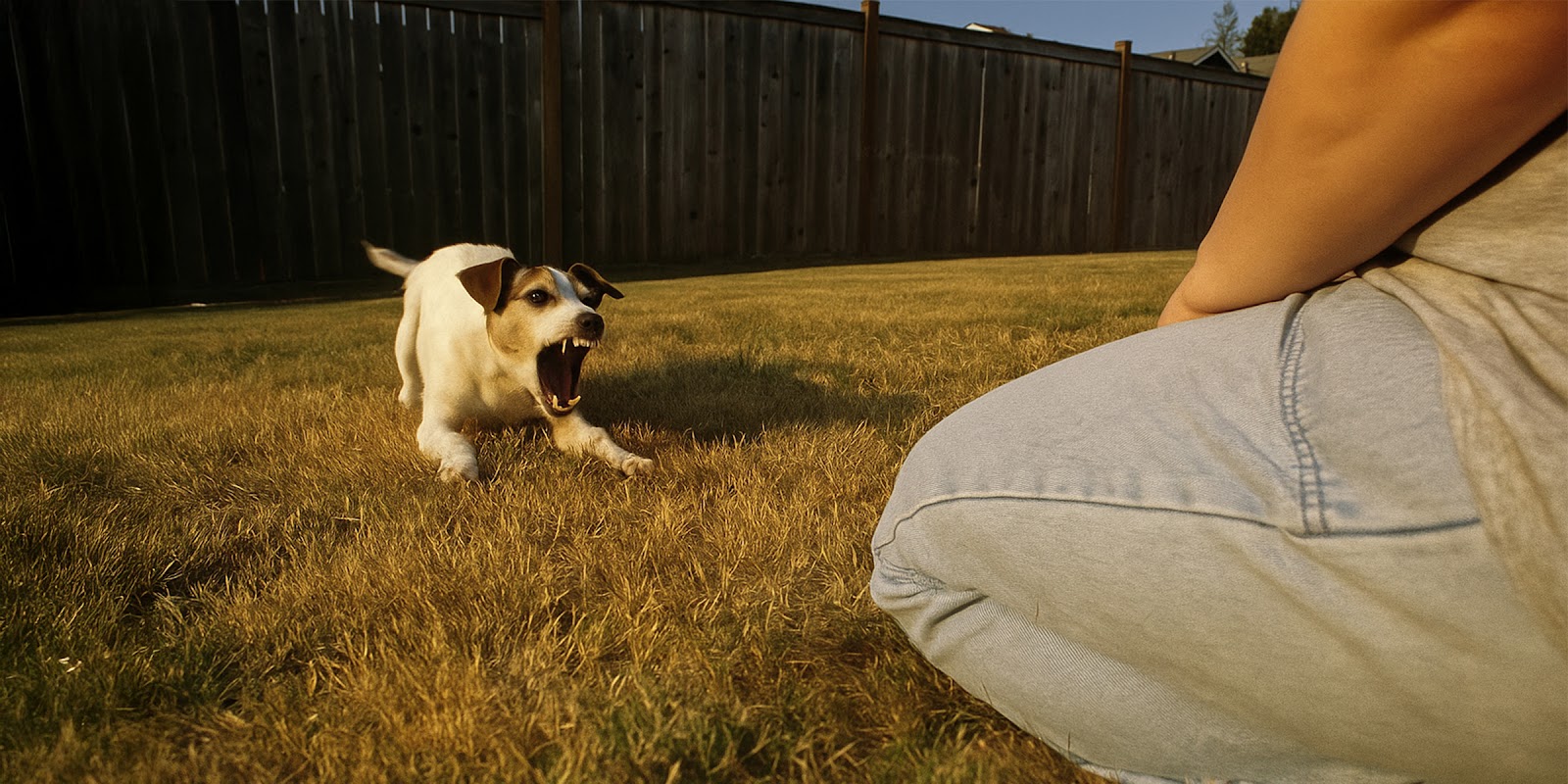 A dog barking | Source: Sora