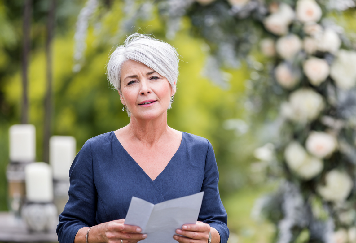 A wedding officiant | Source: Midjourney