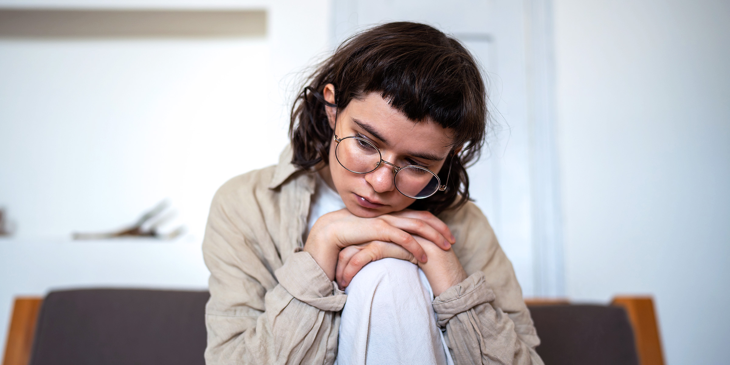 A melancholy teen girl | Source: Shutterstock