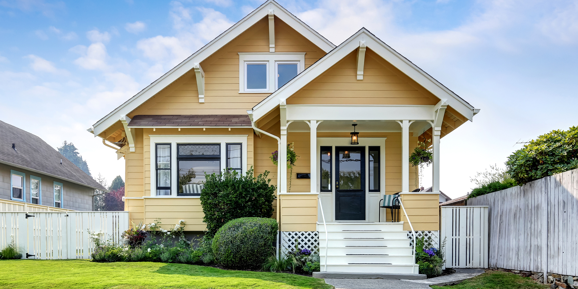 The exterior of a house | Source: Shutterstock