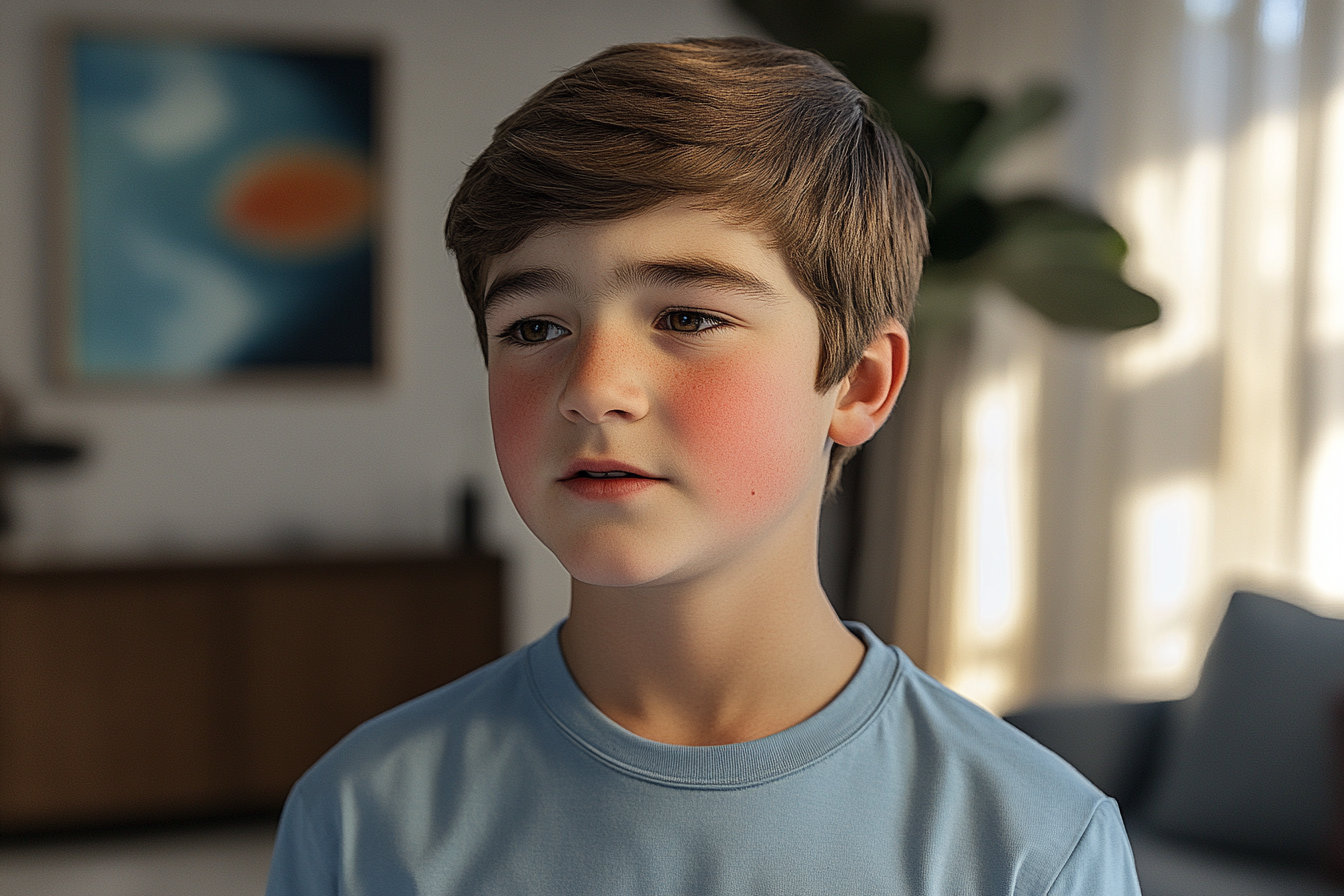 A boy in his house | Source: Midjourney