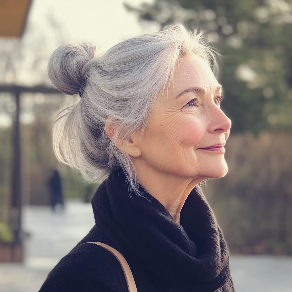 A smiling woman | Source: Midjourney