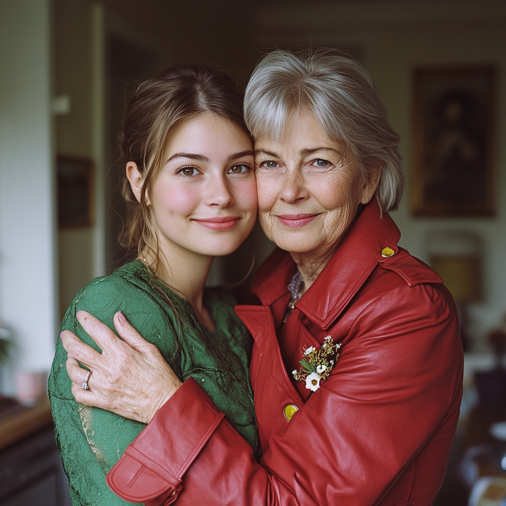 My Stepfather Told My Mom She Didn't Need Pretty Clothes Anymore – It Was His Biggest Mistake 21 A happy mother and daughter embracing | Source: Midjourney