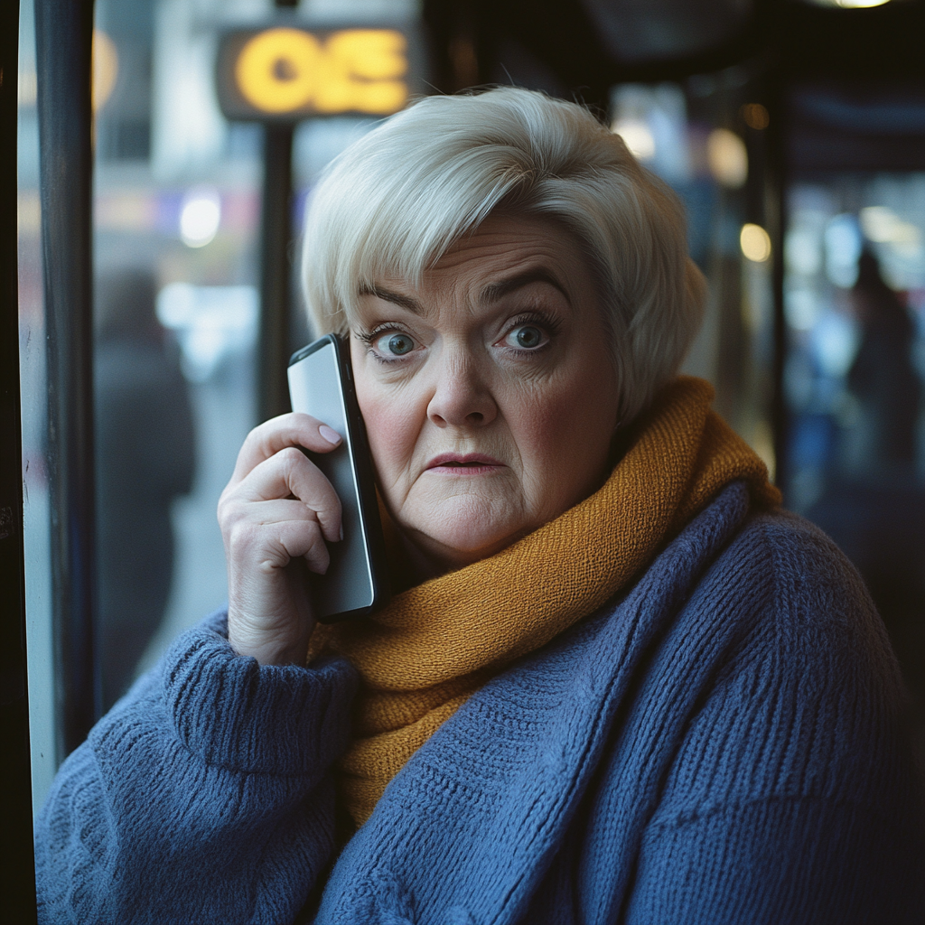 A worried woman making a call | Source: Pexels