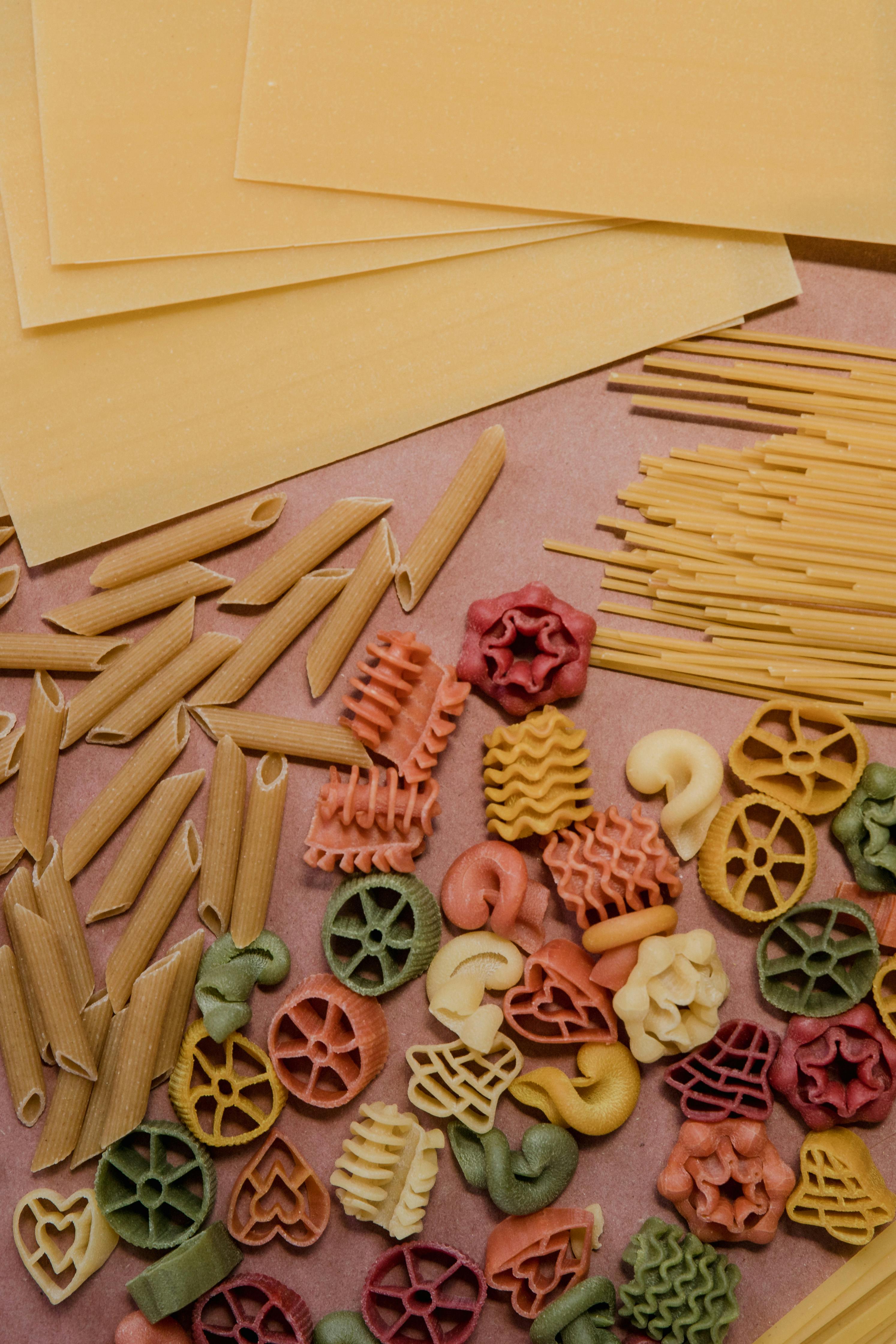 An assortment of pasta | Source: Pexels