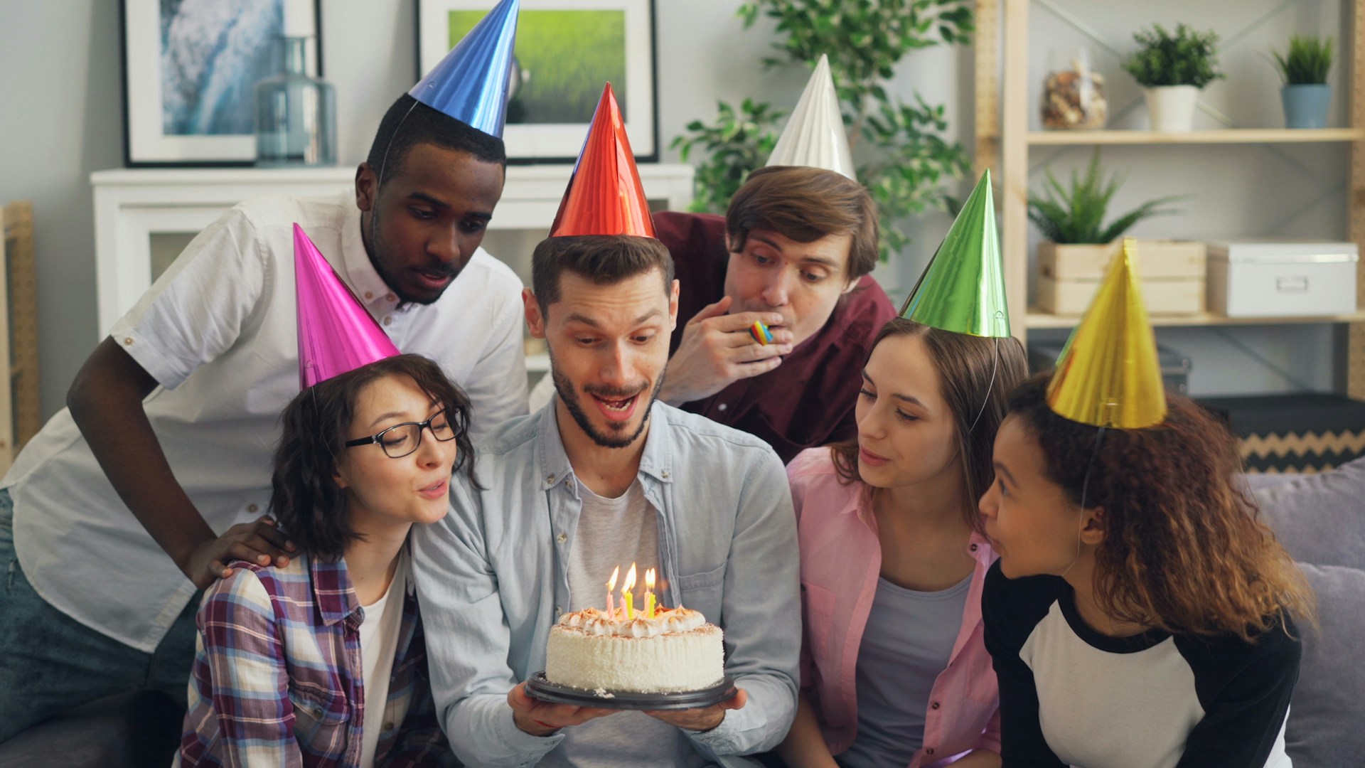 People gathered at a birthday party | Source: Unsplash