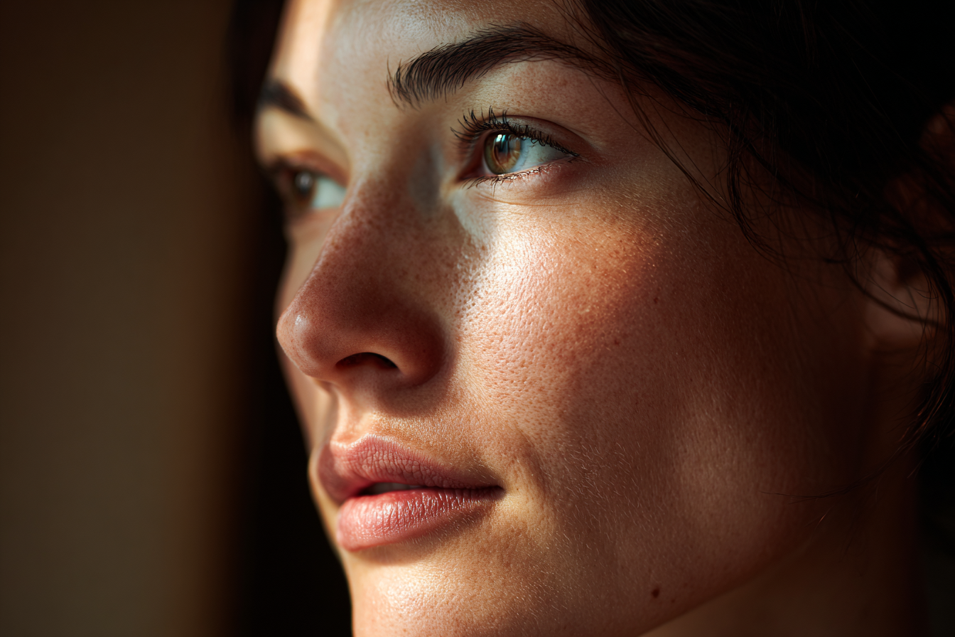 A woman's face | Source: Midjourney