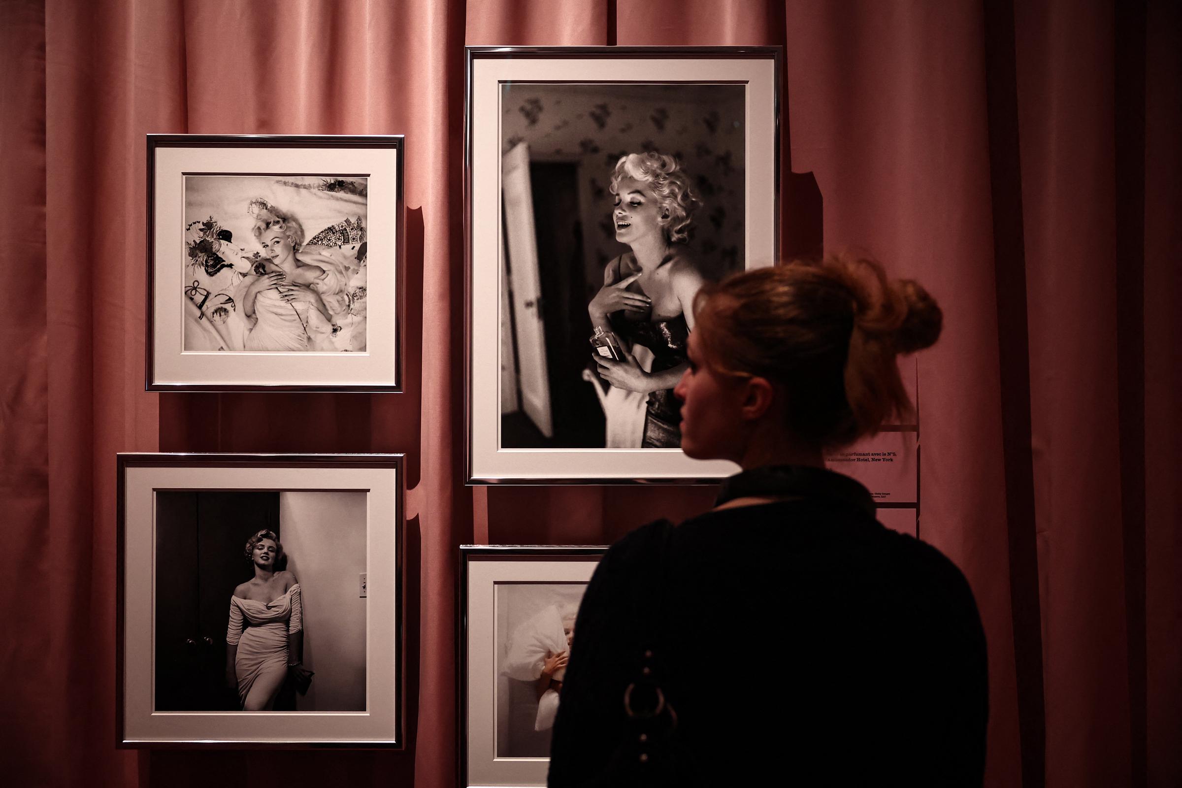 A person visits the exhibition "Marilyn Monroe: 100 ans!" dedicated to US actress Marilyn Monroe at the Cinematheque de Paris in Paris on April 7, 2026. | Source: Getty Images