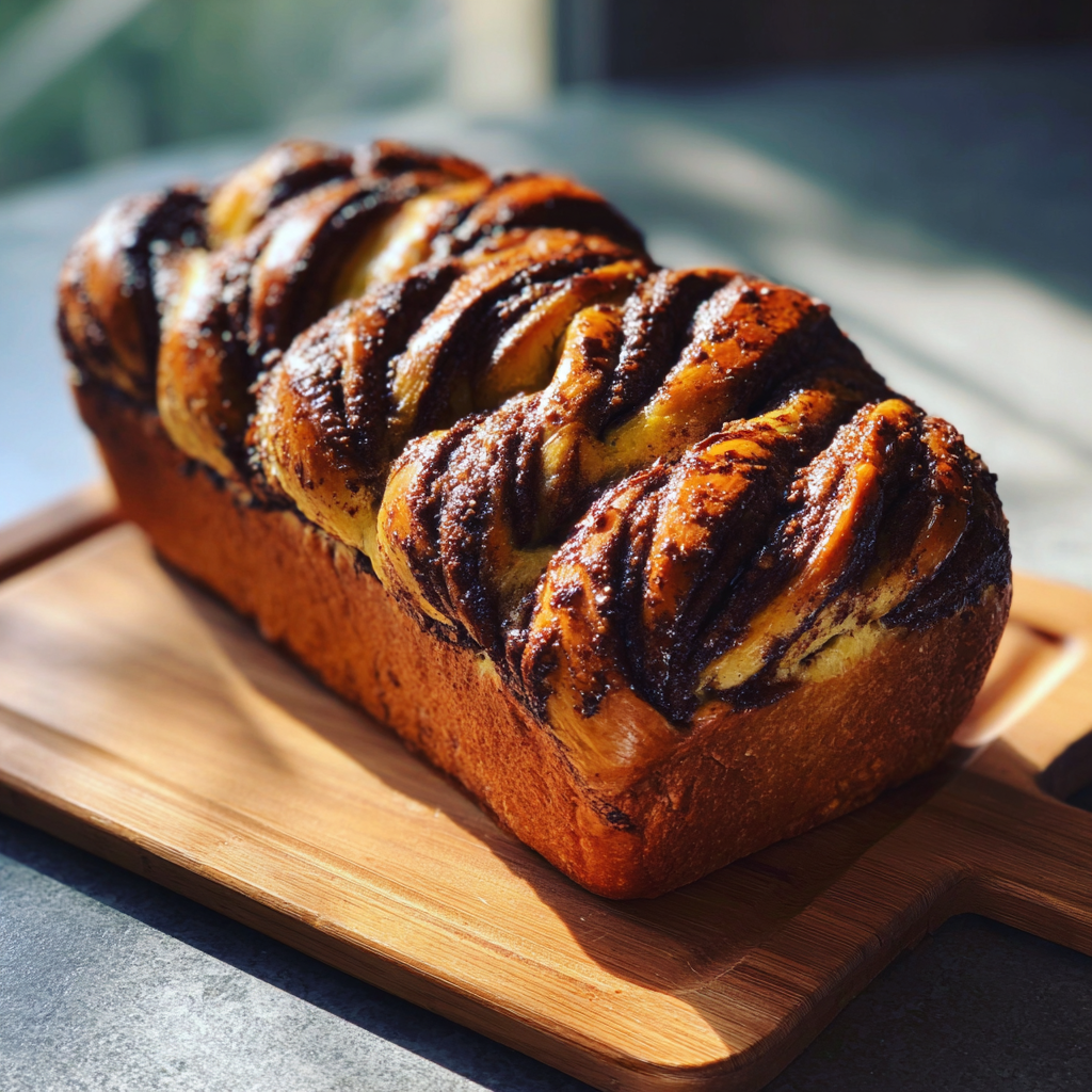 A loaf of babka | Source: Midjourney