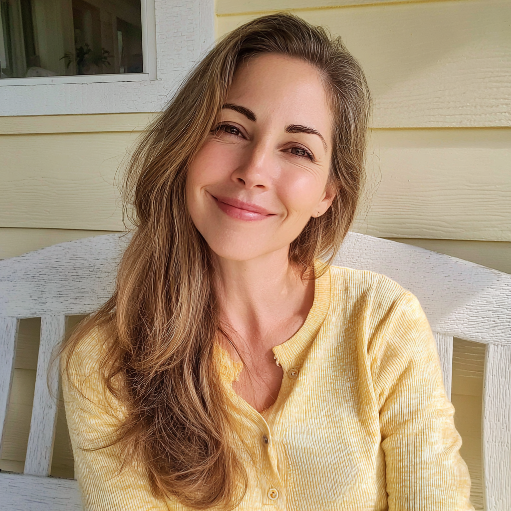 A smiling woman | Source: Midjourney
