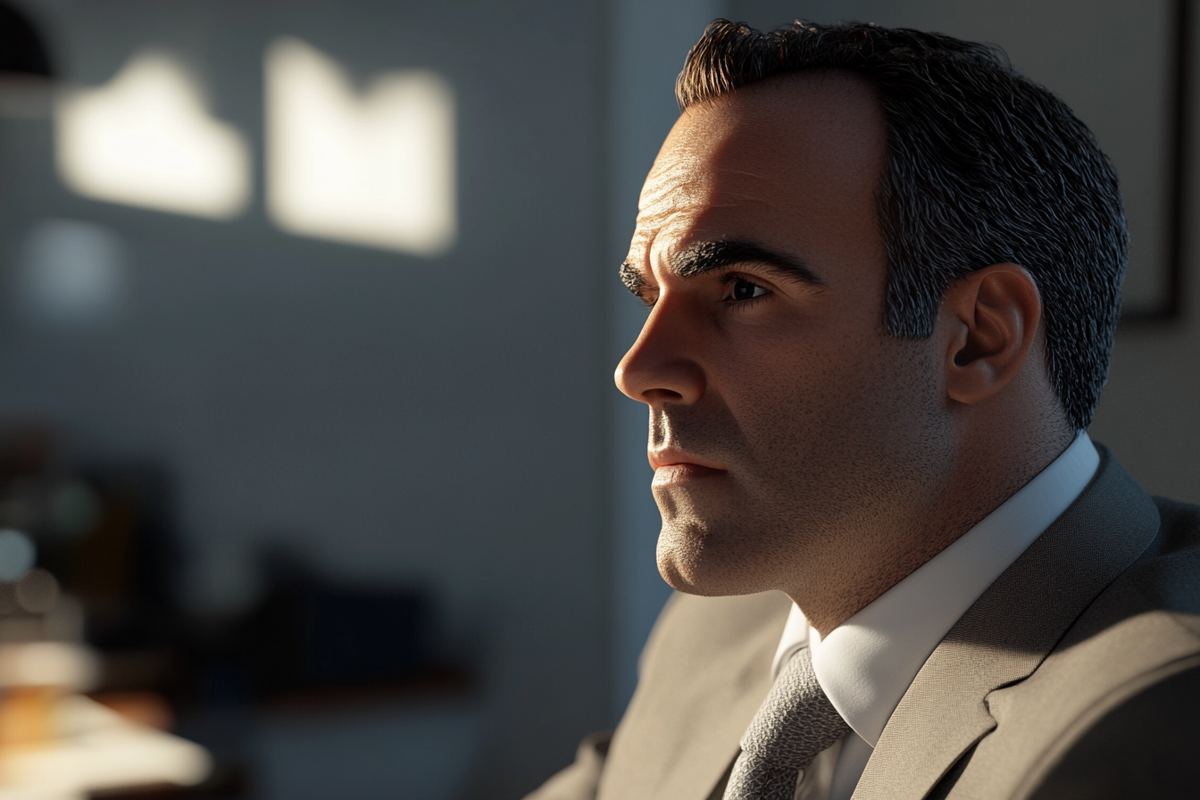 A man in his office | Source: Midjourney