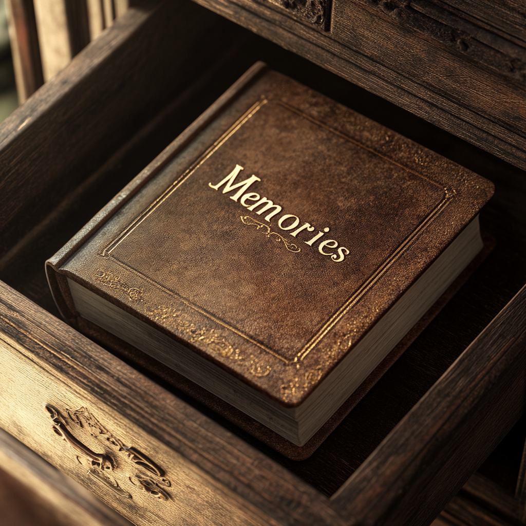 A diary in a desk drawer | Source: Midjourney