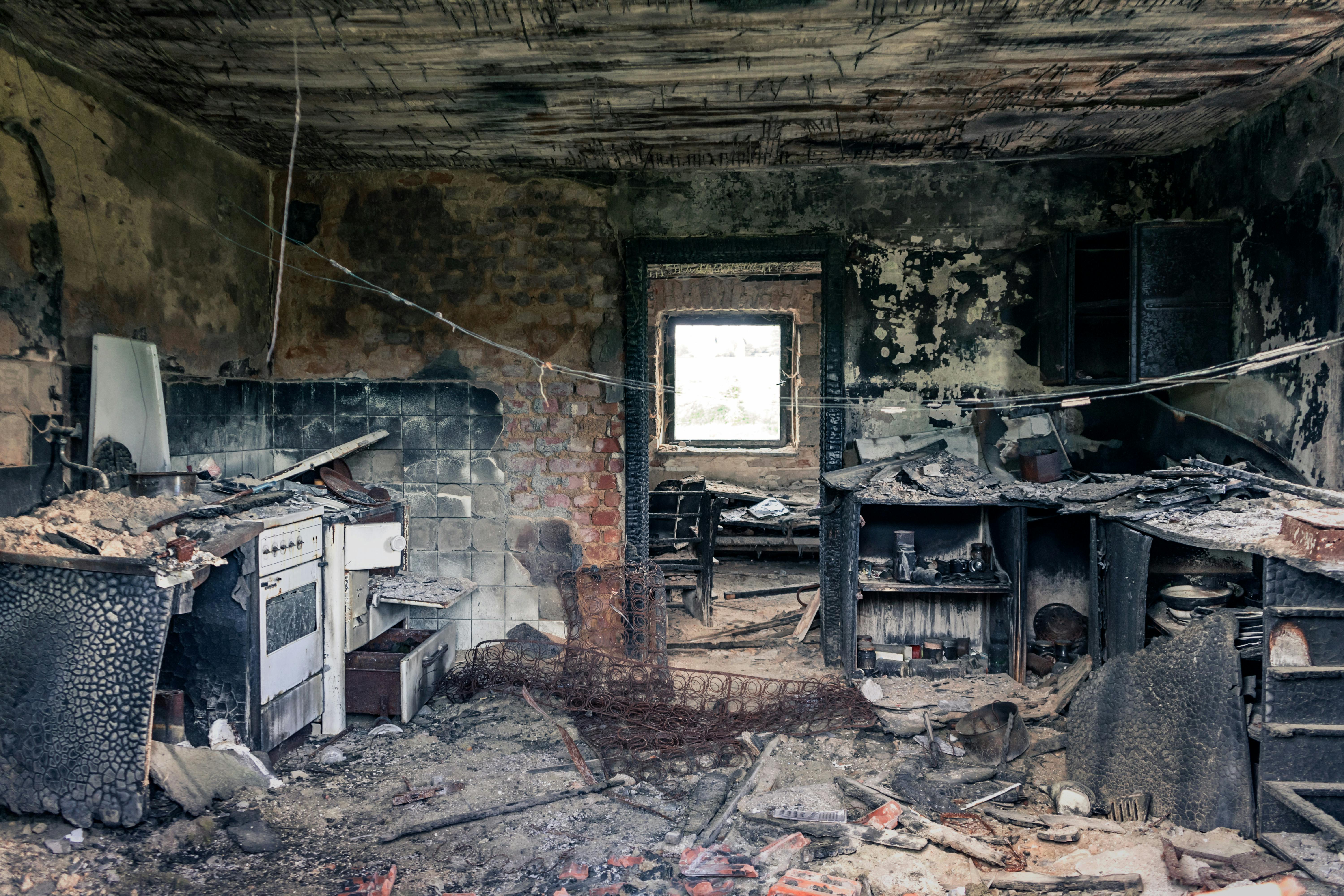 A damaged kitchen | Source: Unsplash