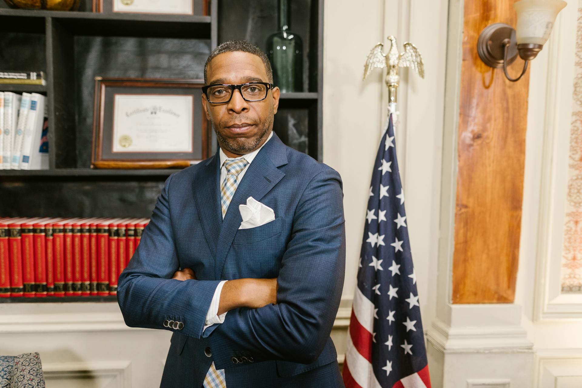 A lawyer in his office | Source: Pexels