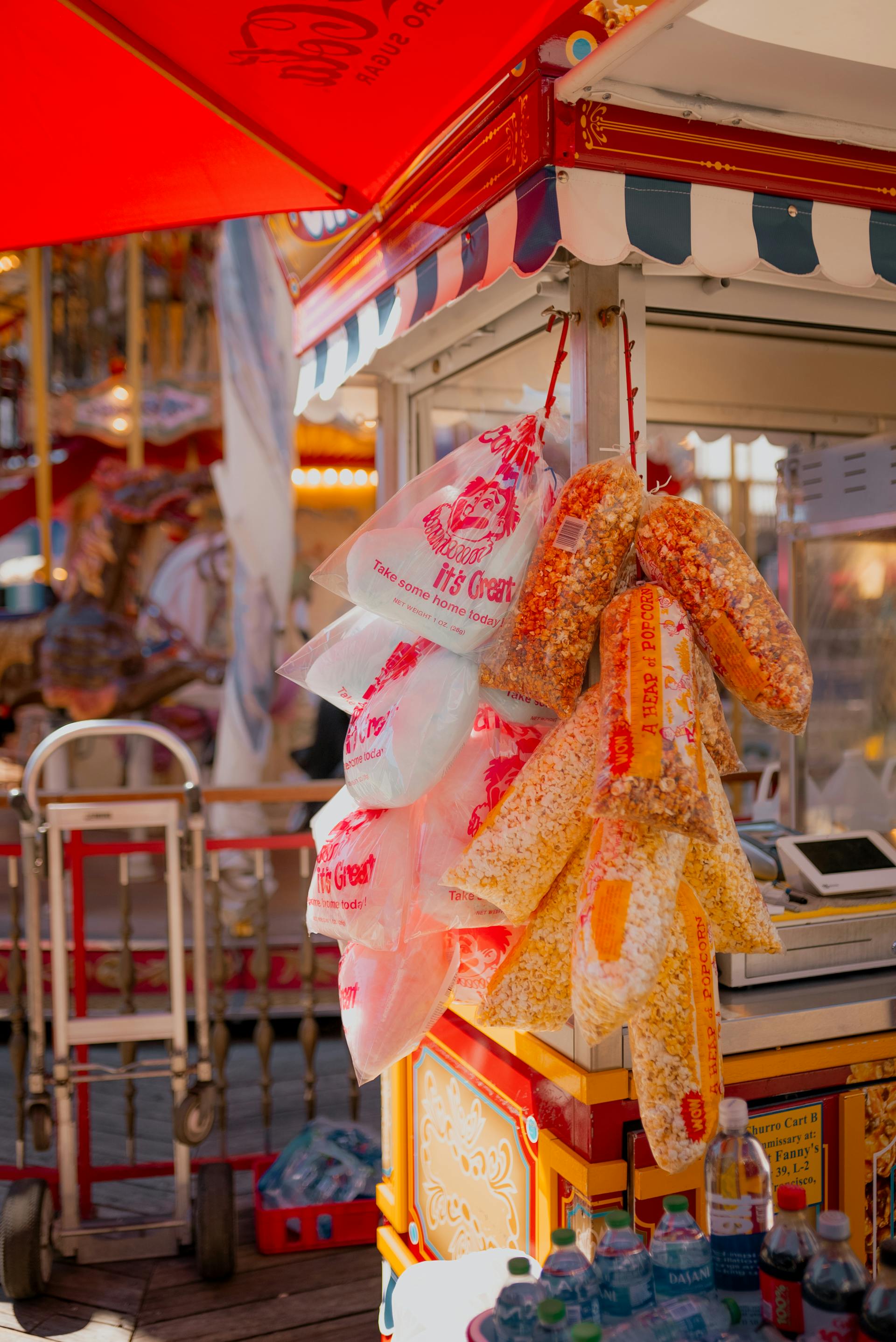 Food stand at a fair | Source: Pexels