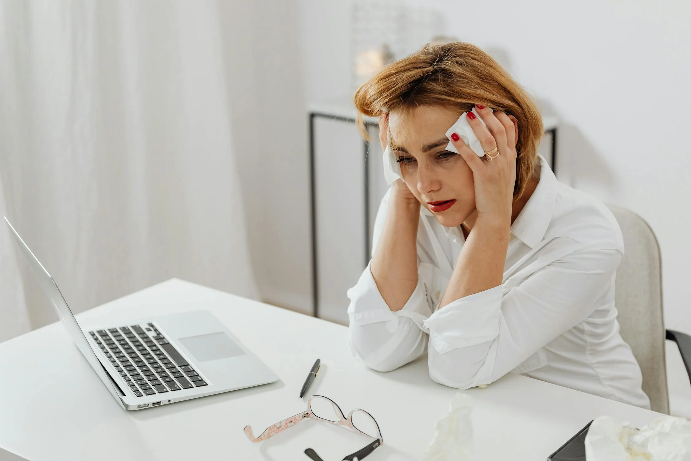 A crying woman | Source: Pexels