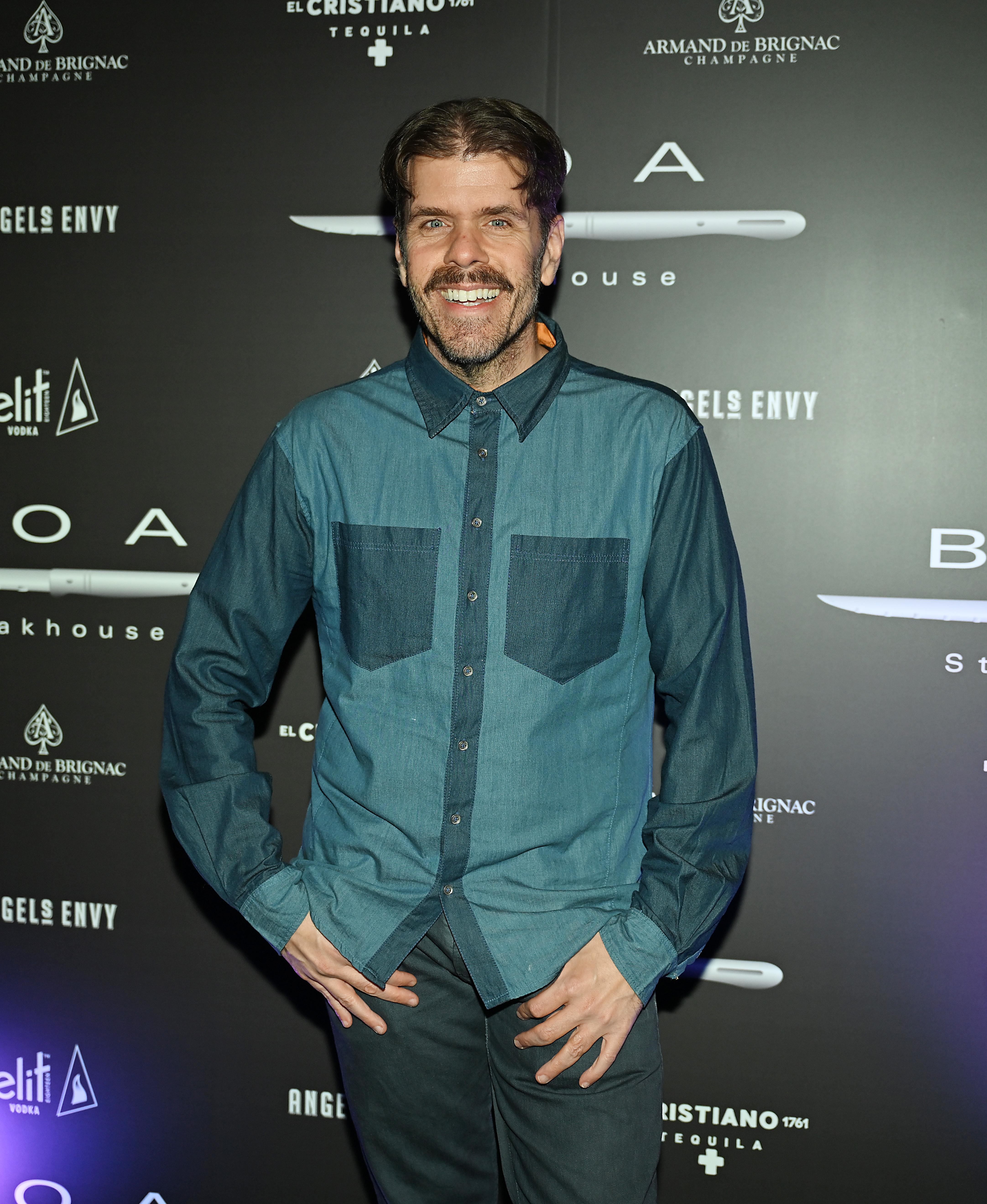 Perez Hilton arrives at BOA Steakhouse grand opening at Grand Canal Shoppes at Venetian Las Vegas on November 8, 2025 in Nevada. | Source: Getty Images