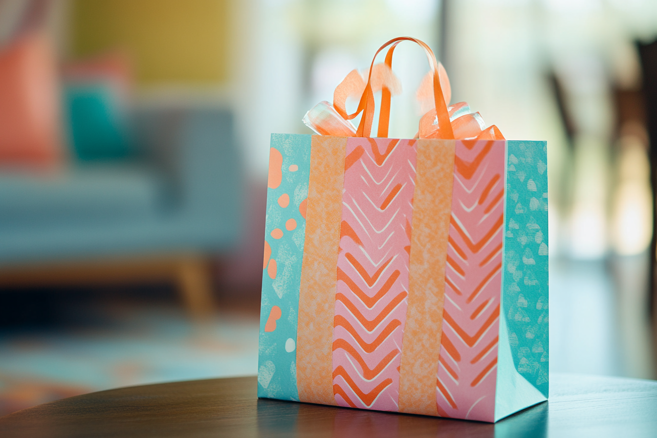 A gift bag | Source: Midjourney